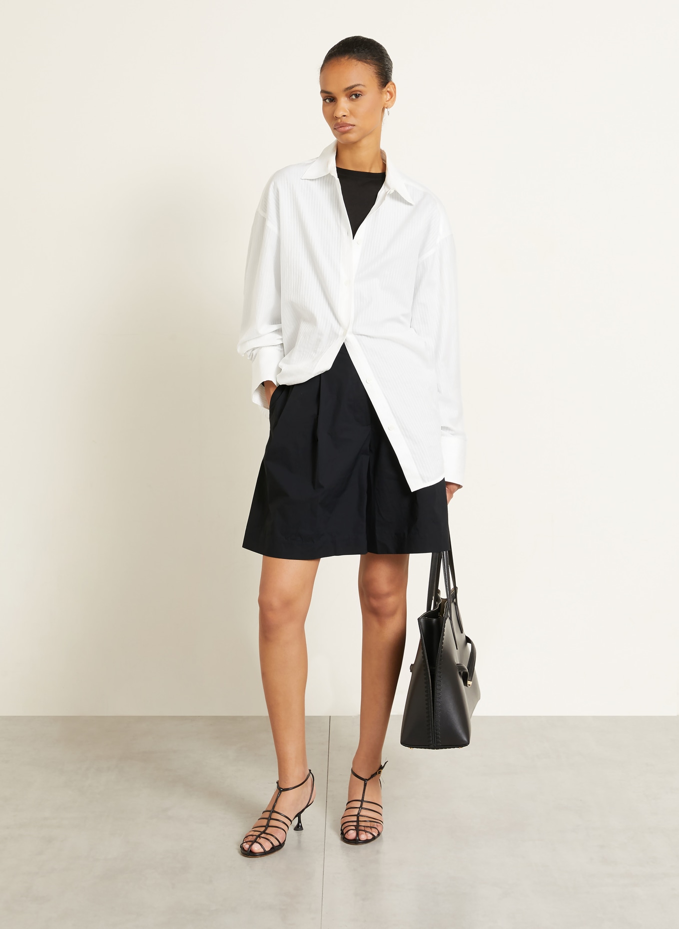 Proenza Schouler Korte broek CLIO: ZWART