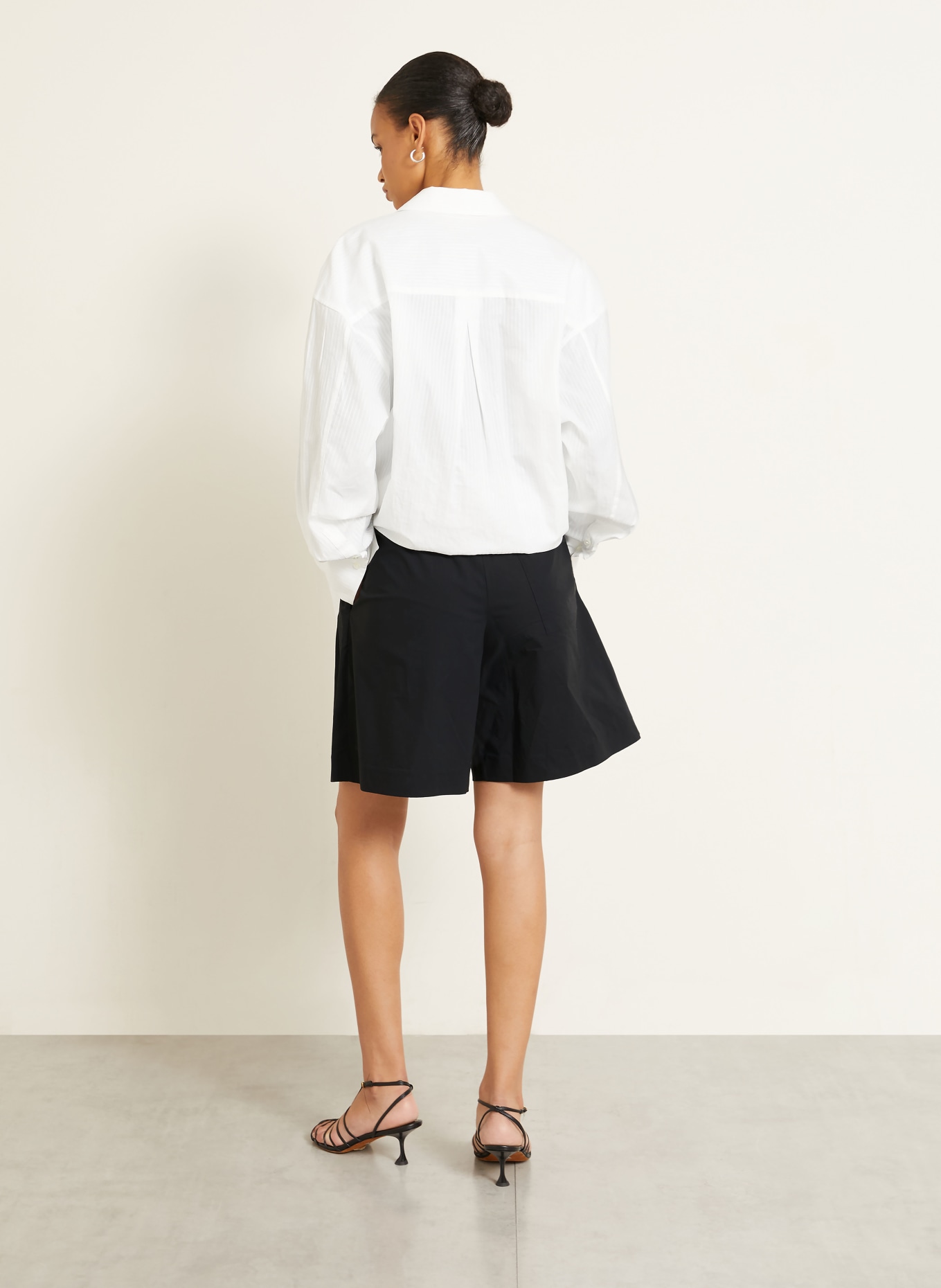 Proenza Schouler Korte broek CLIO: ZWART