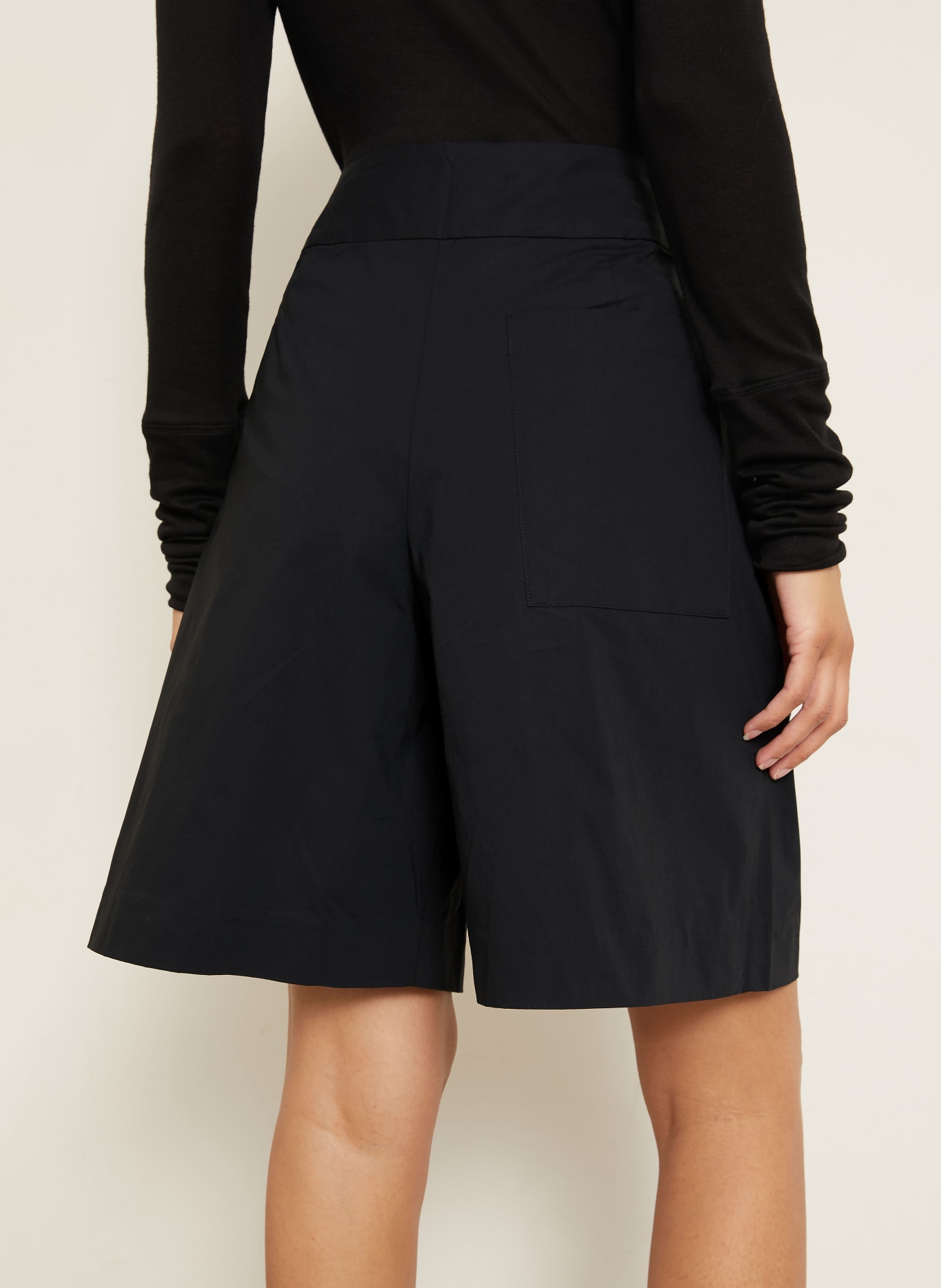 Proenza Schouler Korte broek CLIO: ZWART