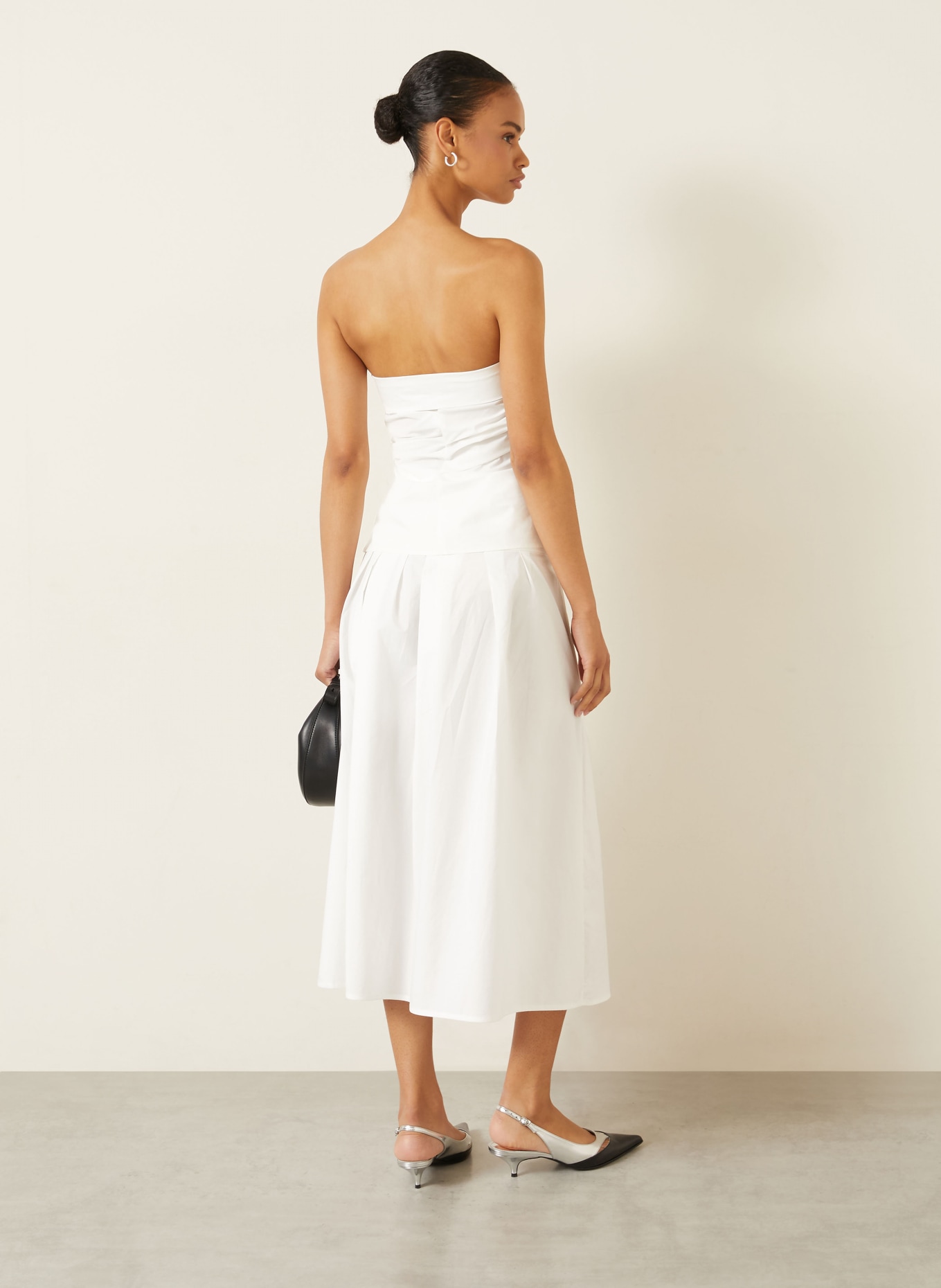 Proenza Schouler Fustă NESSA WHITE LABEL: ALB