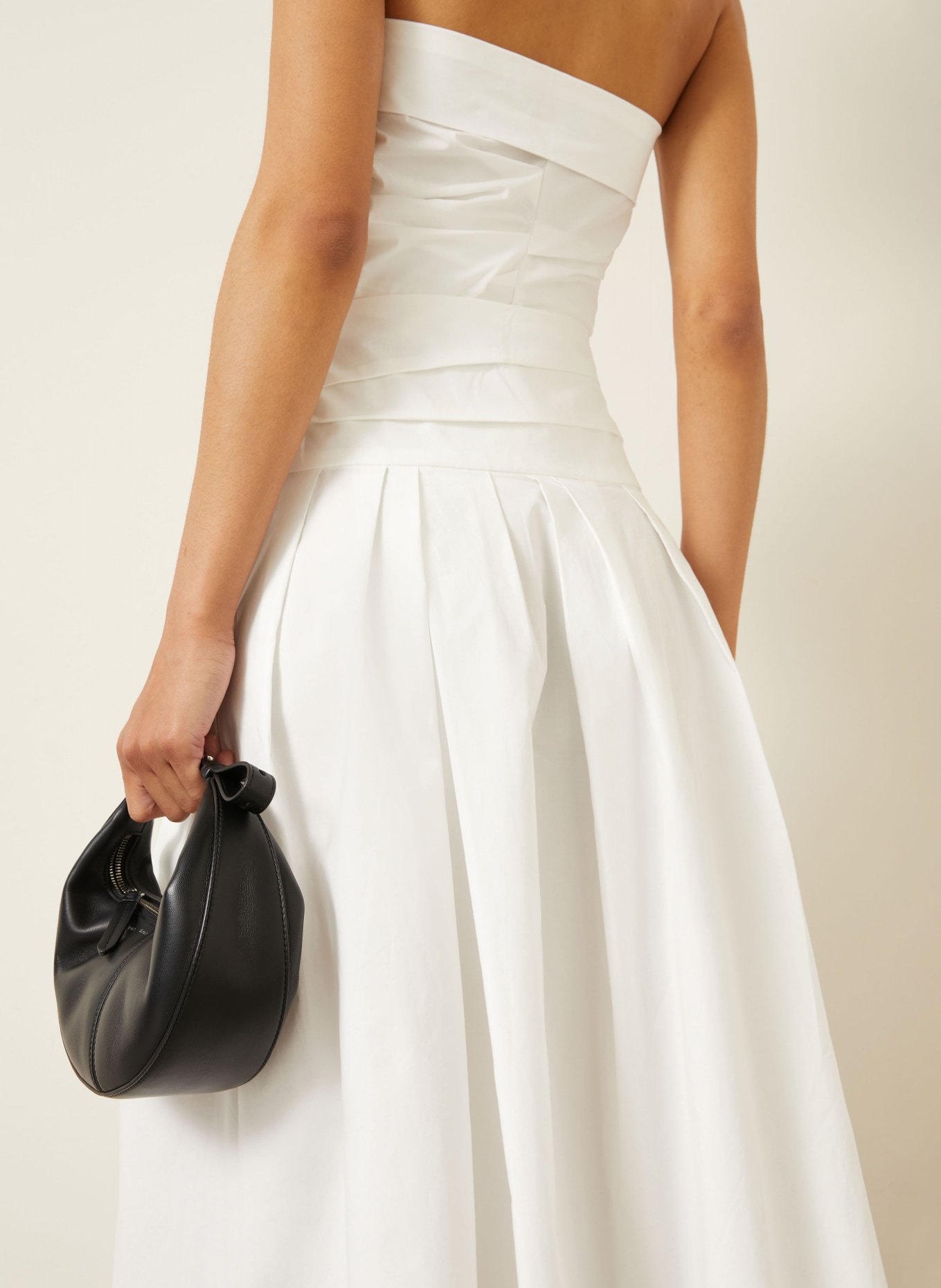 Proenza Schouler Fustă NESSA WHITE LABEL: ALB