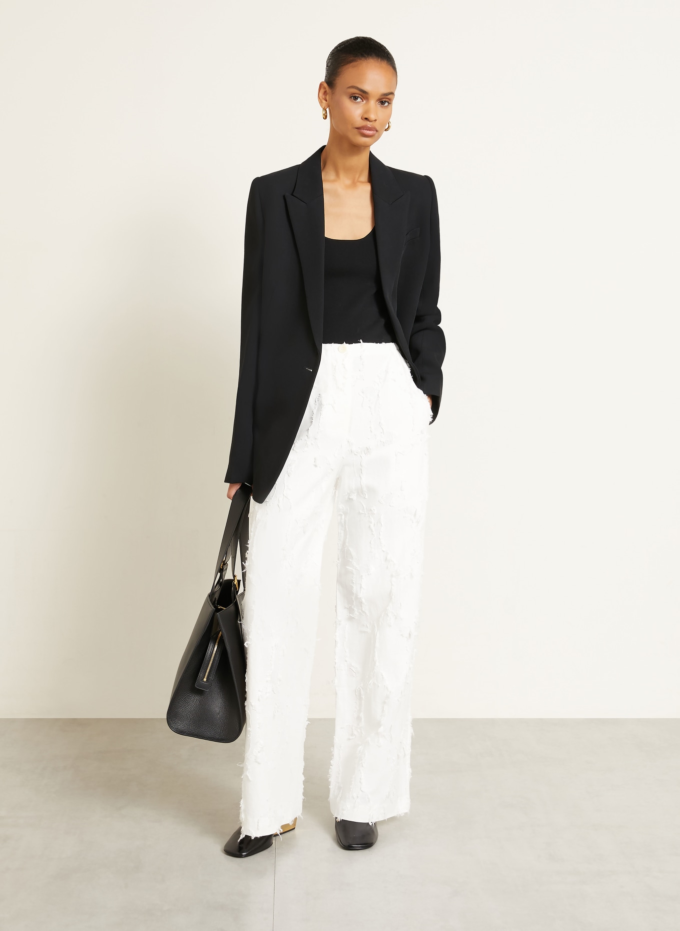 Proenza Schouler Broek SHILO: WIT