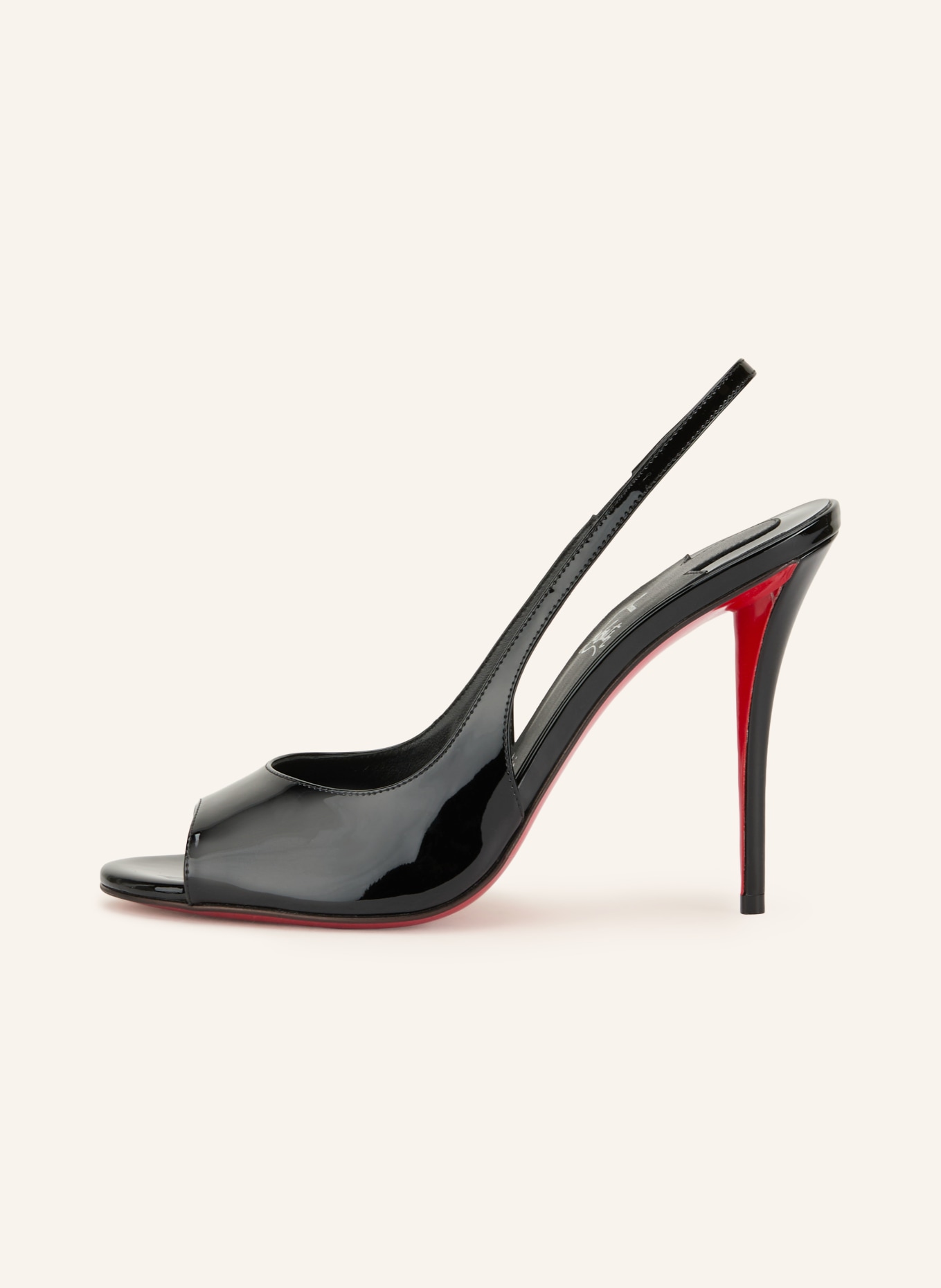 Christian Louboutin Peeptoe SOFIA Z: SCHWARZ