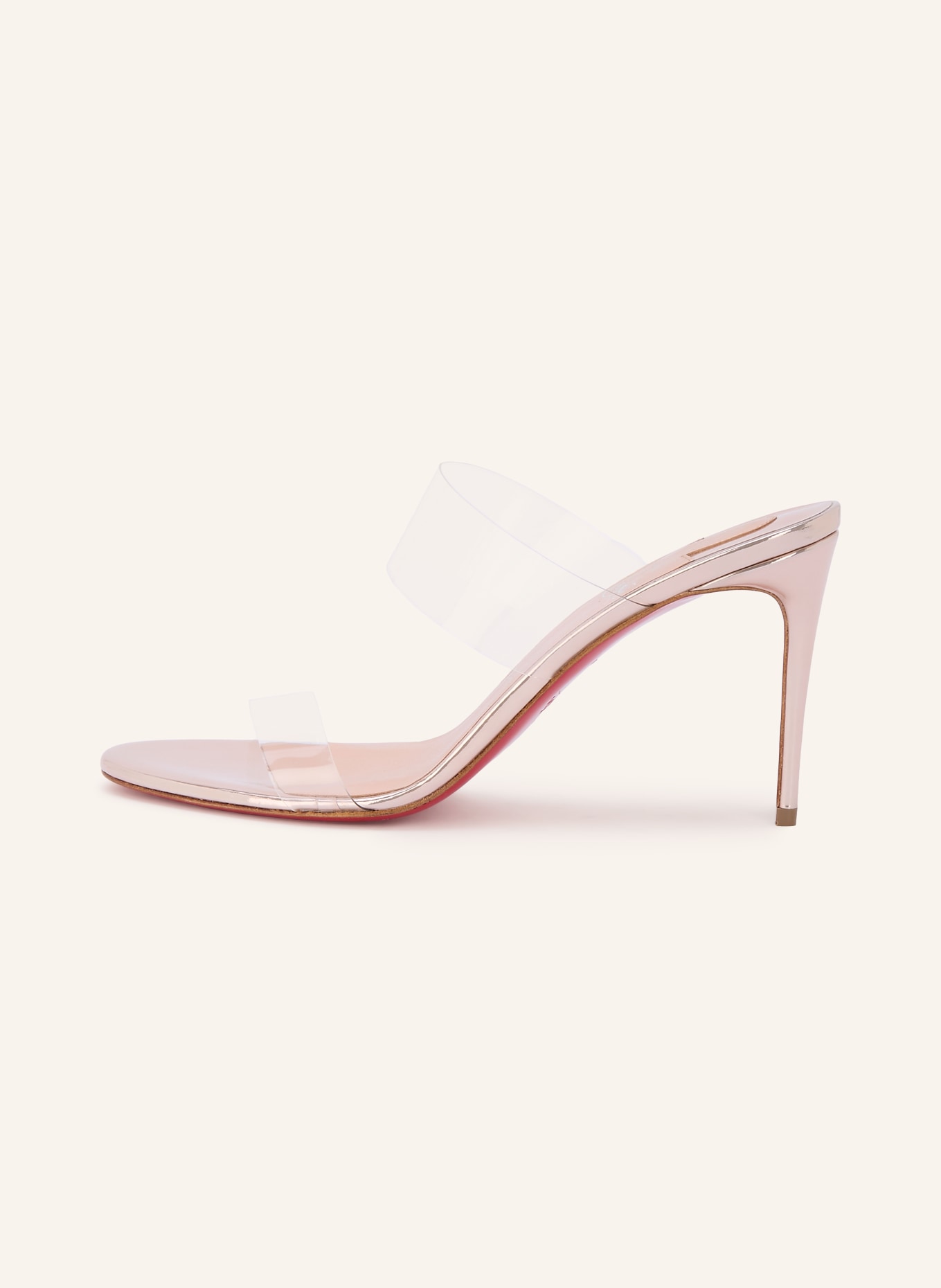 Christian Louboutin Mules JUST NOTHING 85: ROZ DESCHIS