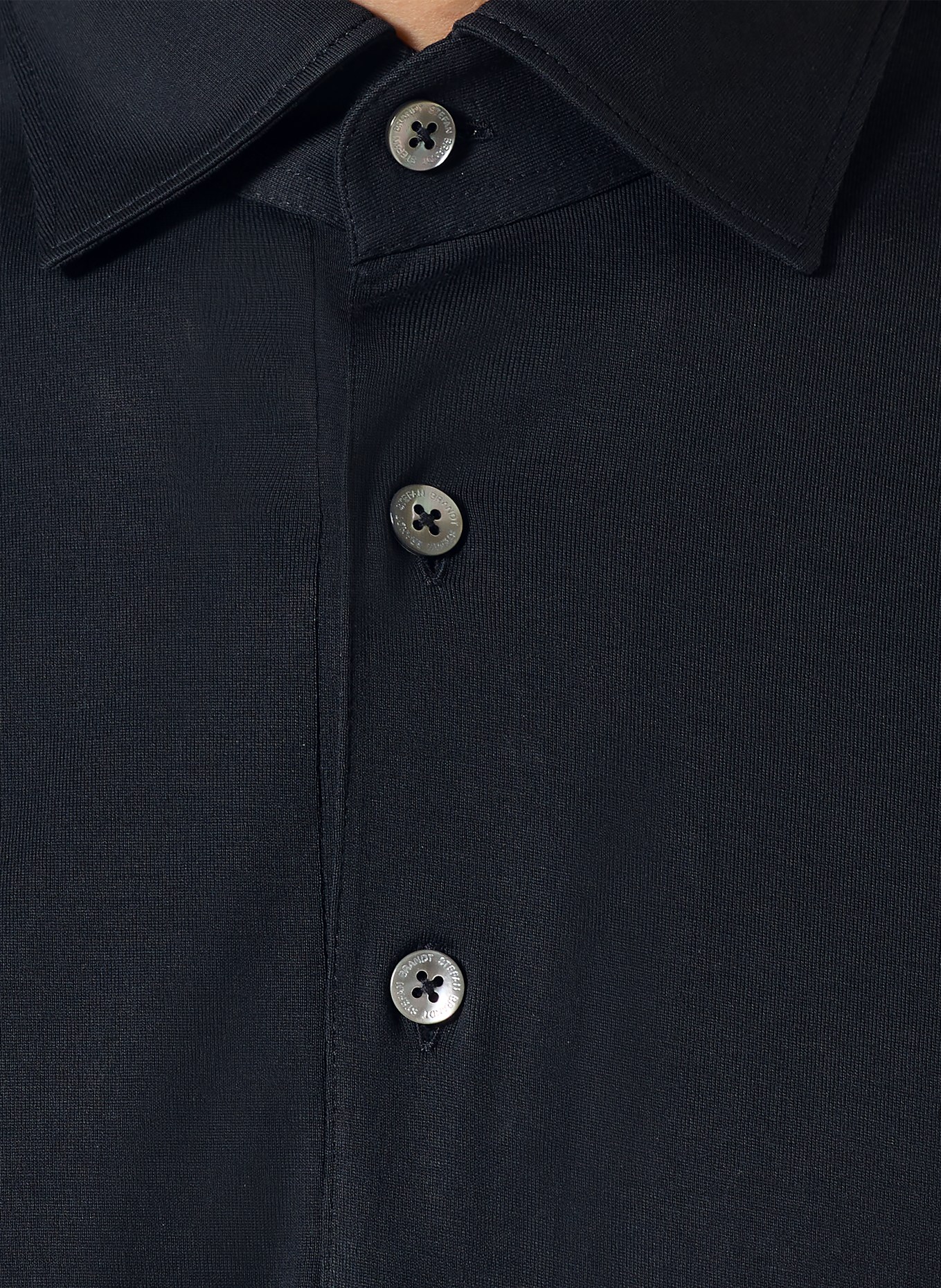 Stefan Brandt Polo en jersey LUCA: BLEU FONCÉ