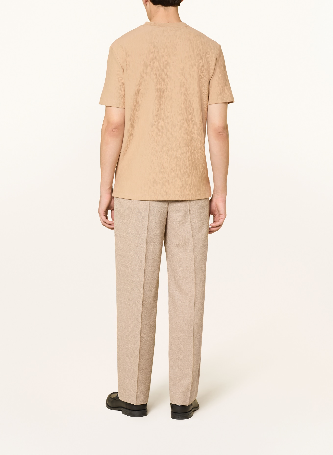 HUGO T-shirt DENO: BEIGE