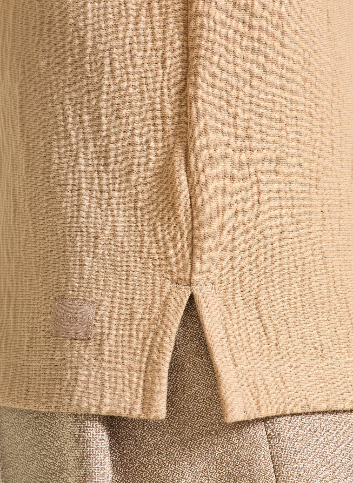 HUGO T-shirt DENO: BEIGE