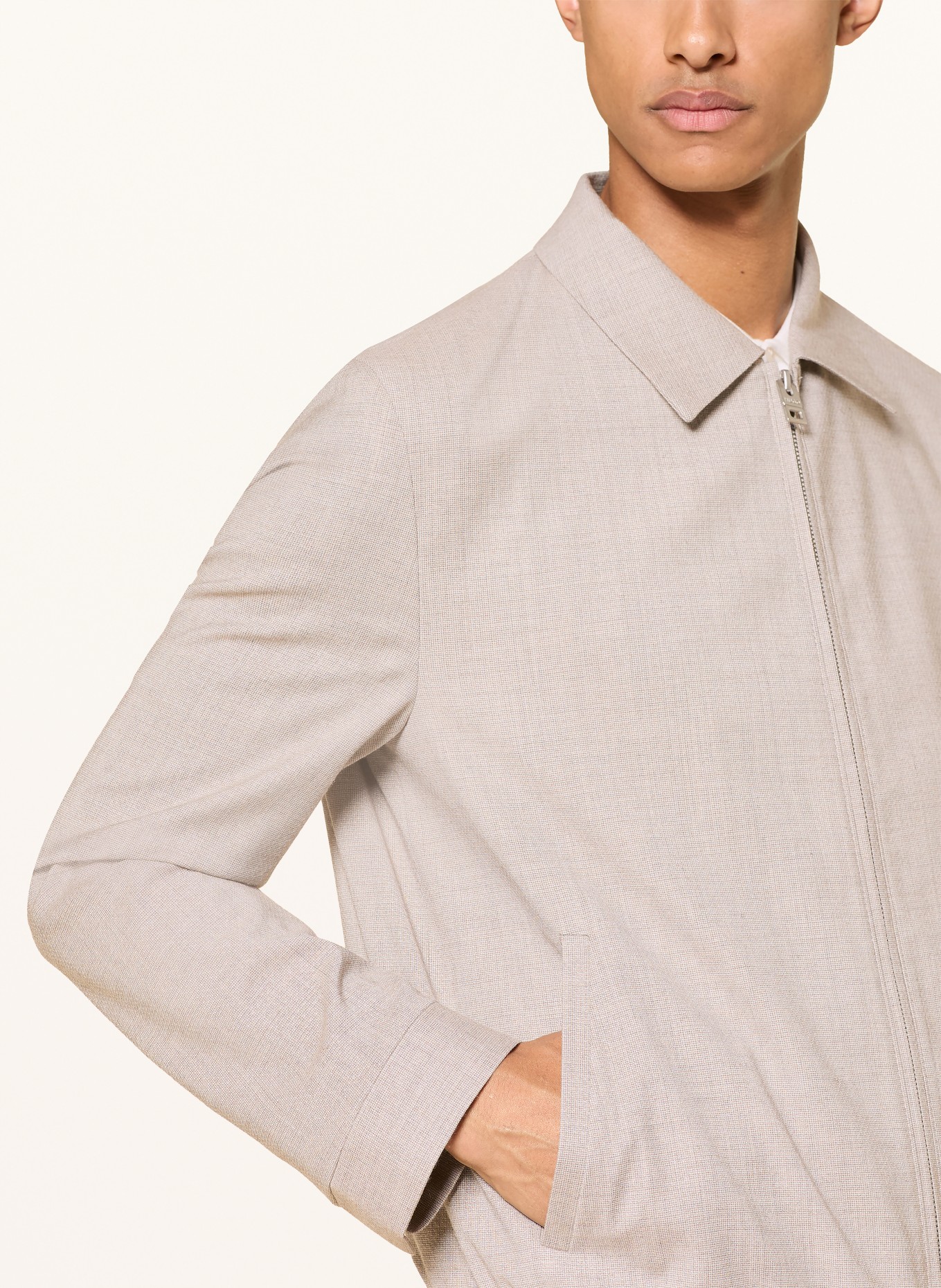 HUGO Jacke HELLYS: BEIGE