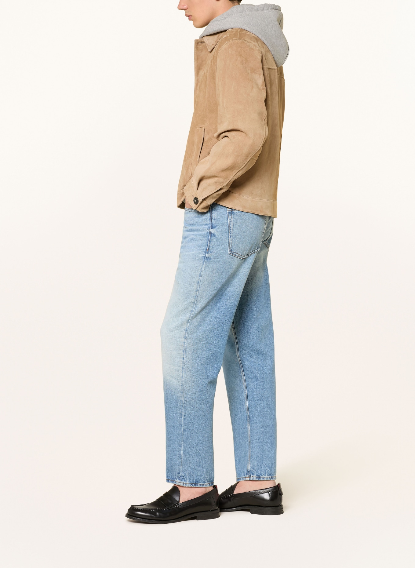 HUGO Jeans HUGO 838 Relaxed Tapered Fit: 440 TURQUOISE/AQUA
