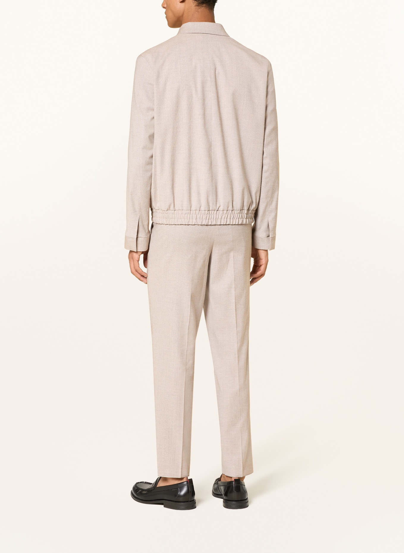 HUGO GOS Extra Slim Fit Pants: BEIGE