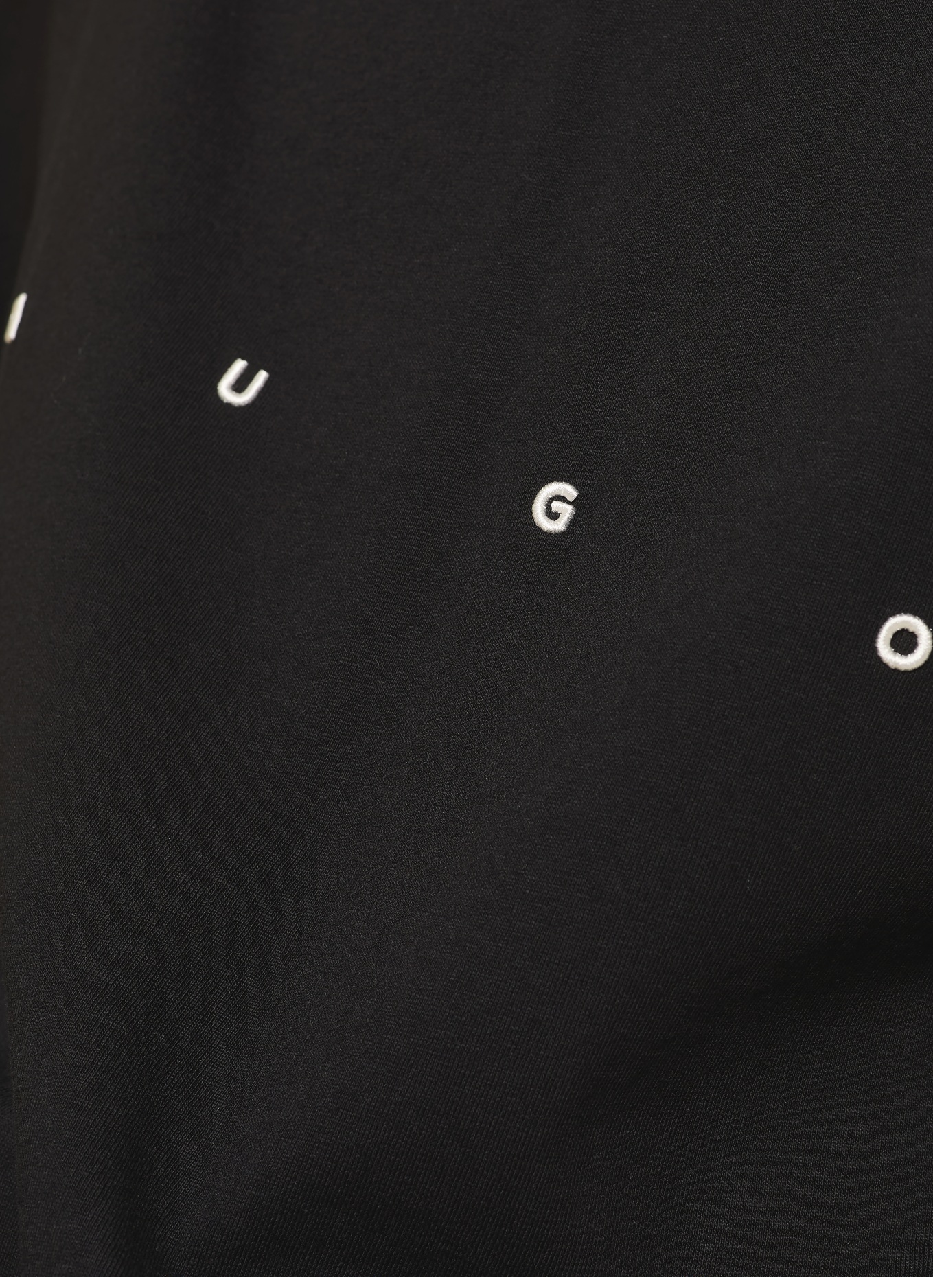 HUGO DARISO T-shirt: BLACK / WHITE