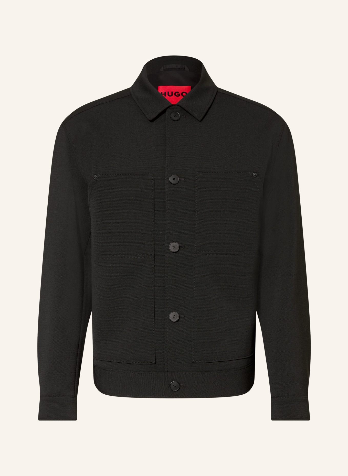 HUGO Overjacket ULIAN: SCHWARZ