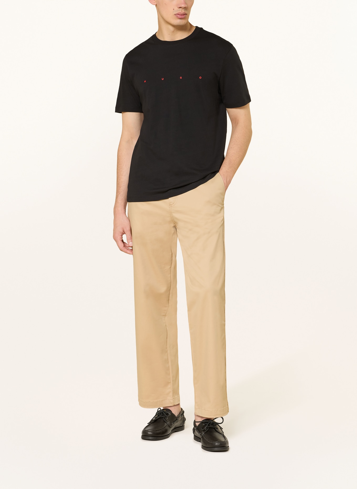 HUGO T-shirt DOROSI: SVART