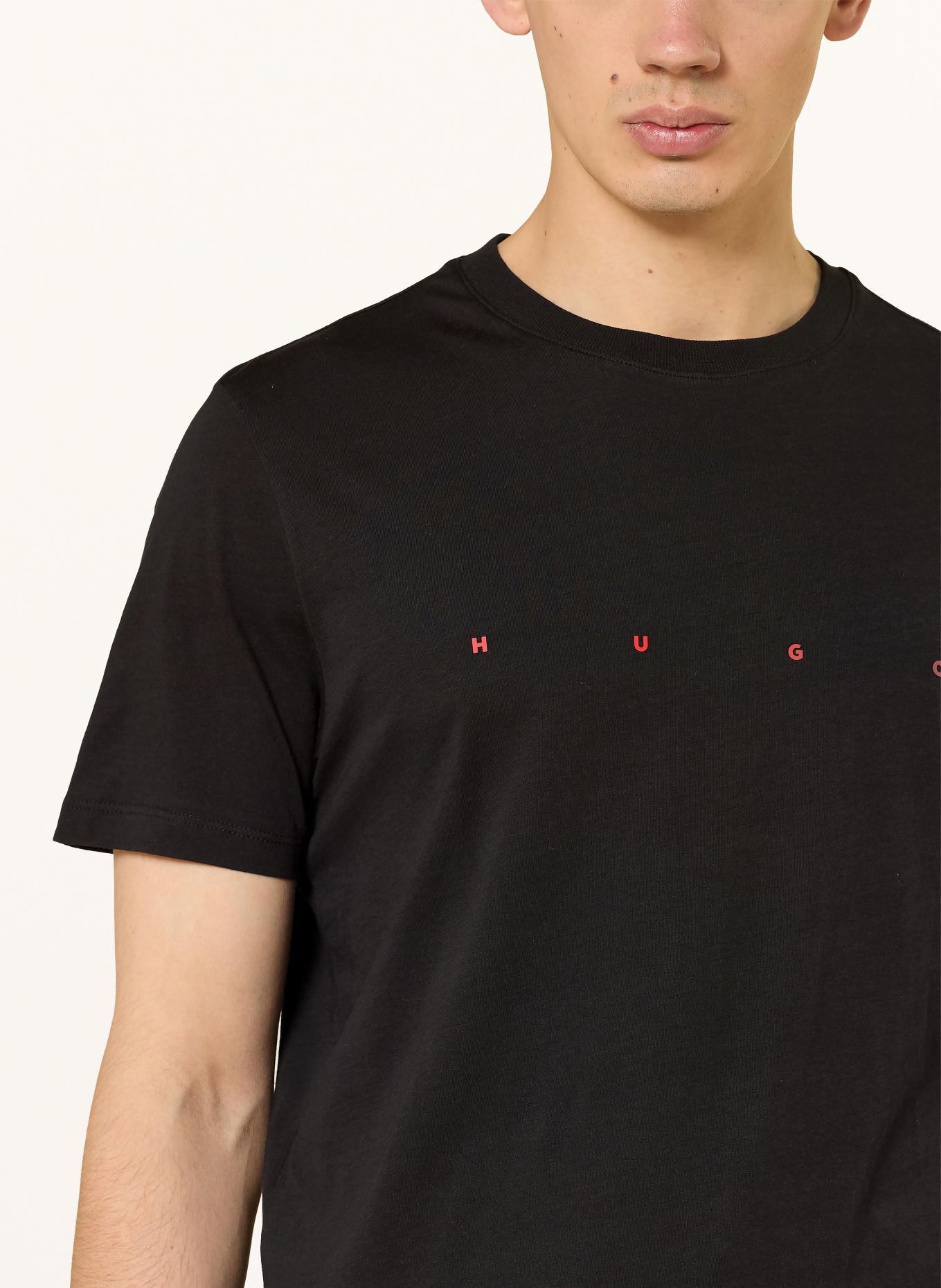 HUGO T-shirt DOROSI: SVART