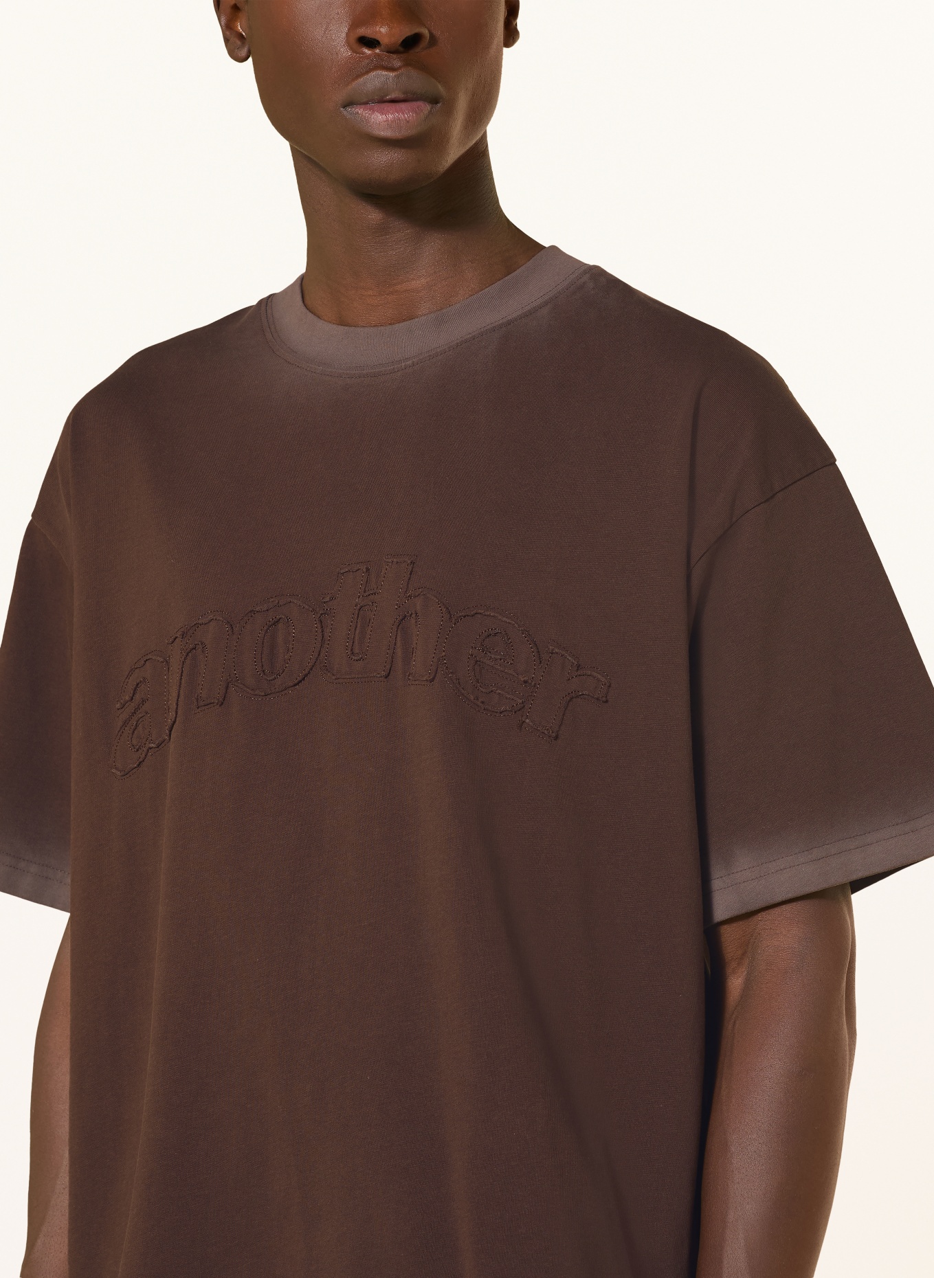 another COTTON LAB T-shirt: MARRON