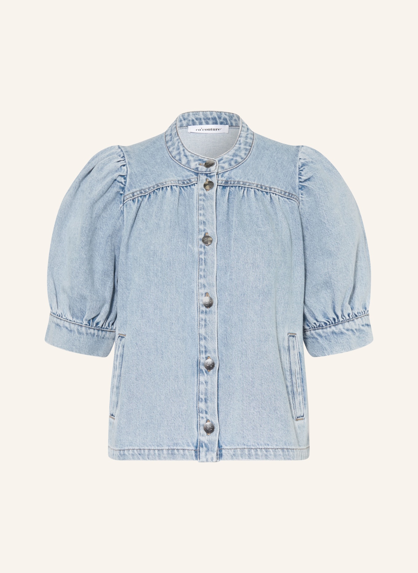 co'couture Denim Blouse ASJACC: LIGHT BLUE