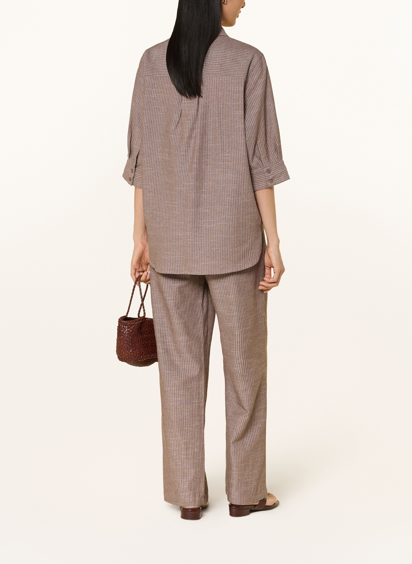 co'couture Chemisier JIHOCC: MARRON / BEIGE