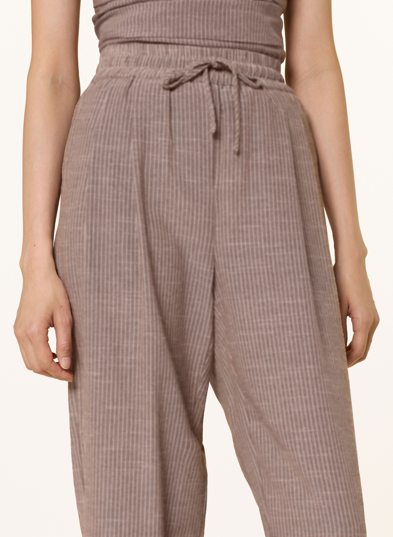 co'couture Marlene pants JIHOCC: BROWN / BEIGE