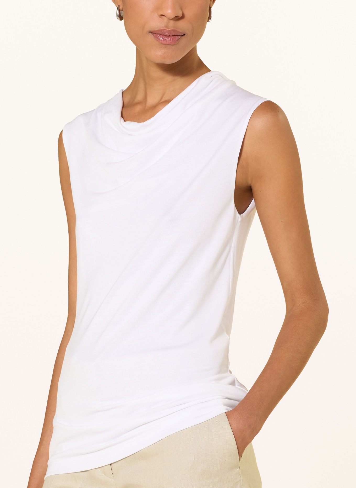 TIGER OF SWEDEN JELA Top: WHITE