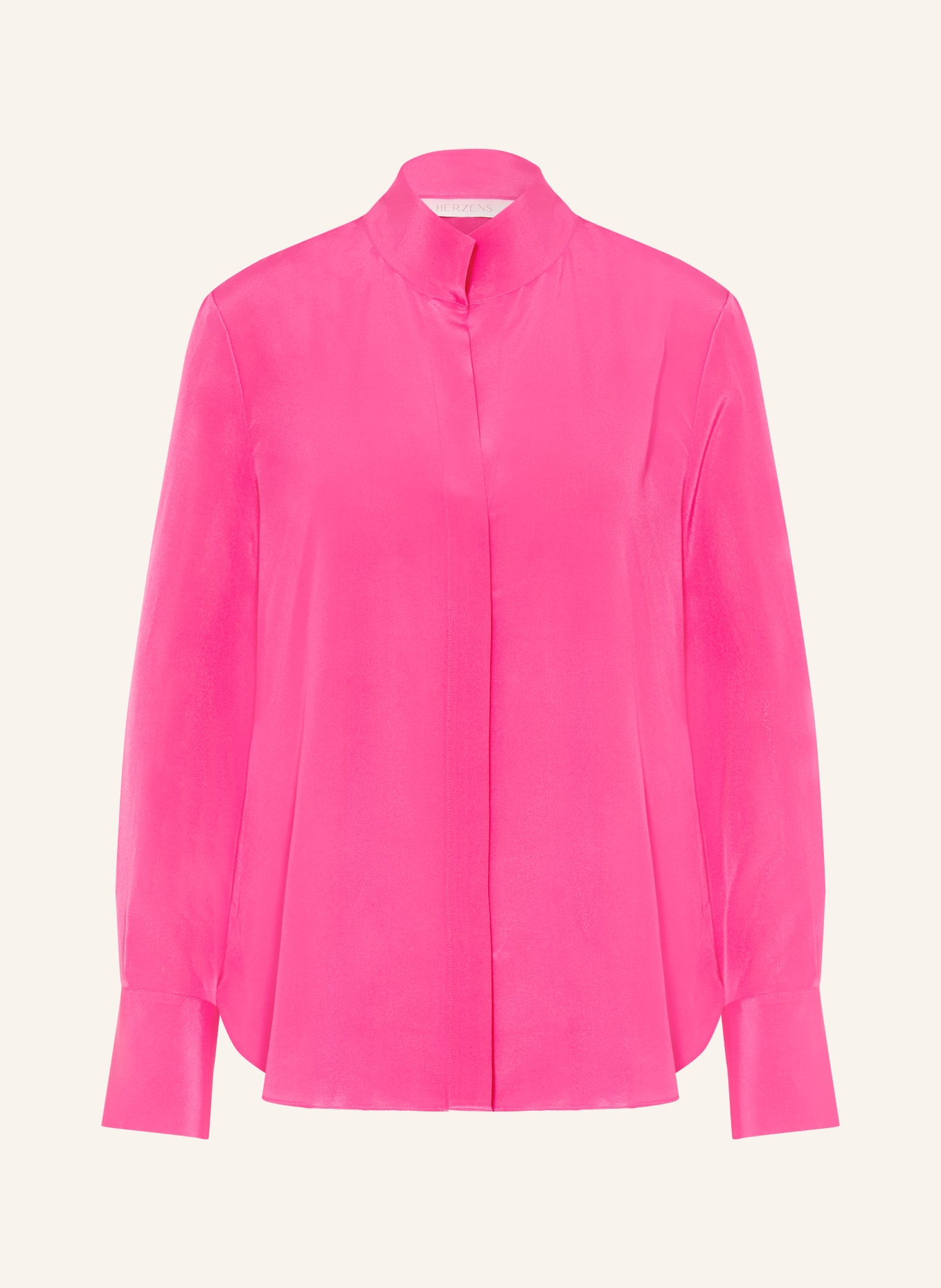HERZENS Silk blouse: PINK