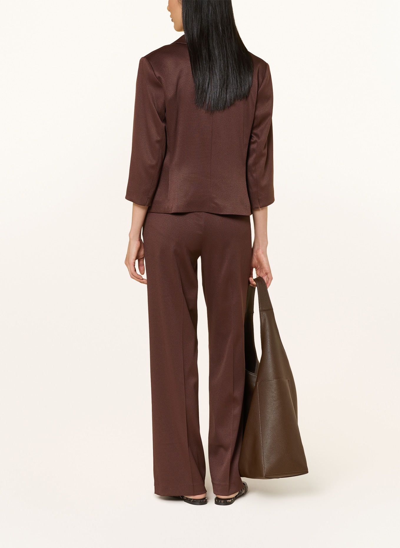MORE & MORE Pants: DARK BROWN