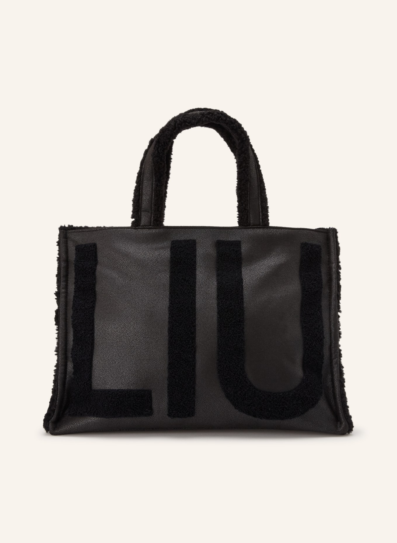 LIU JO Shopper: ZWART / ZILVER