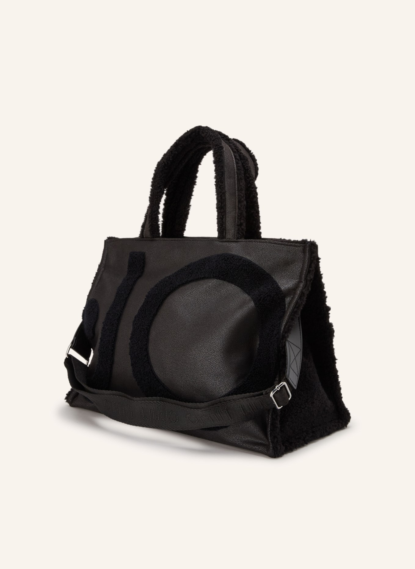 LIU JO Shopper: ZWART / ZILVER