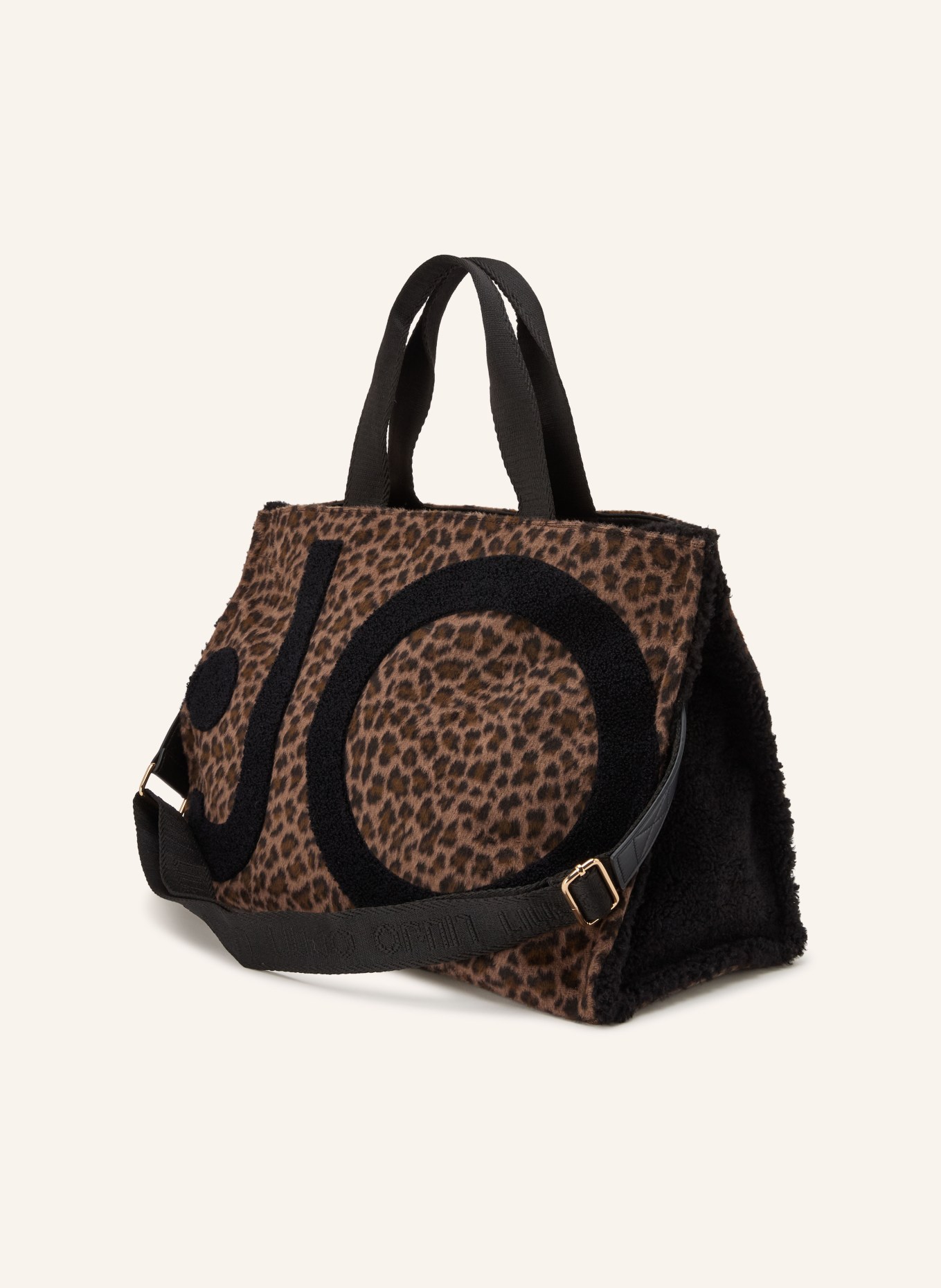 LIU JO Shopper: BRUIN / ZWART