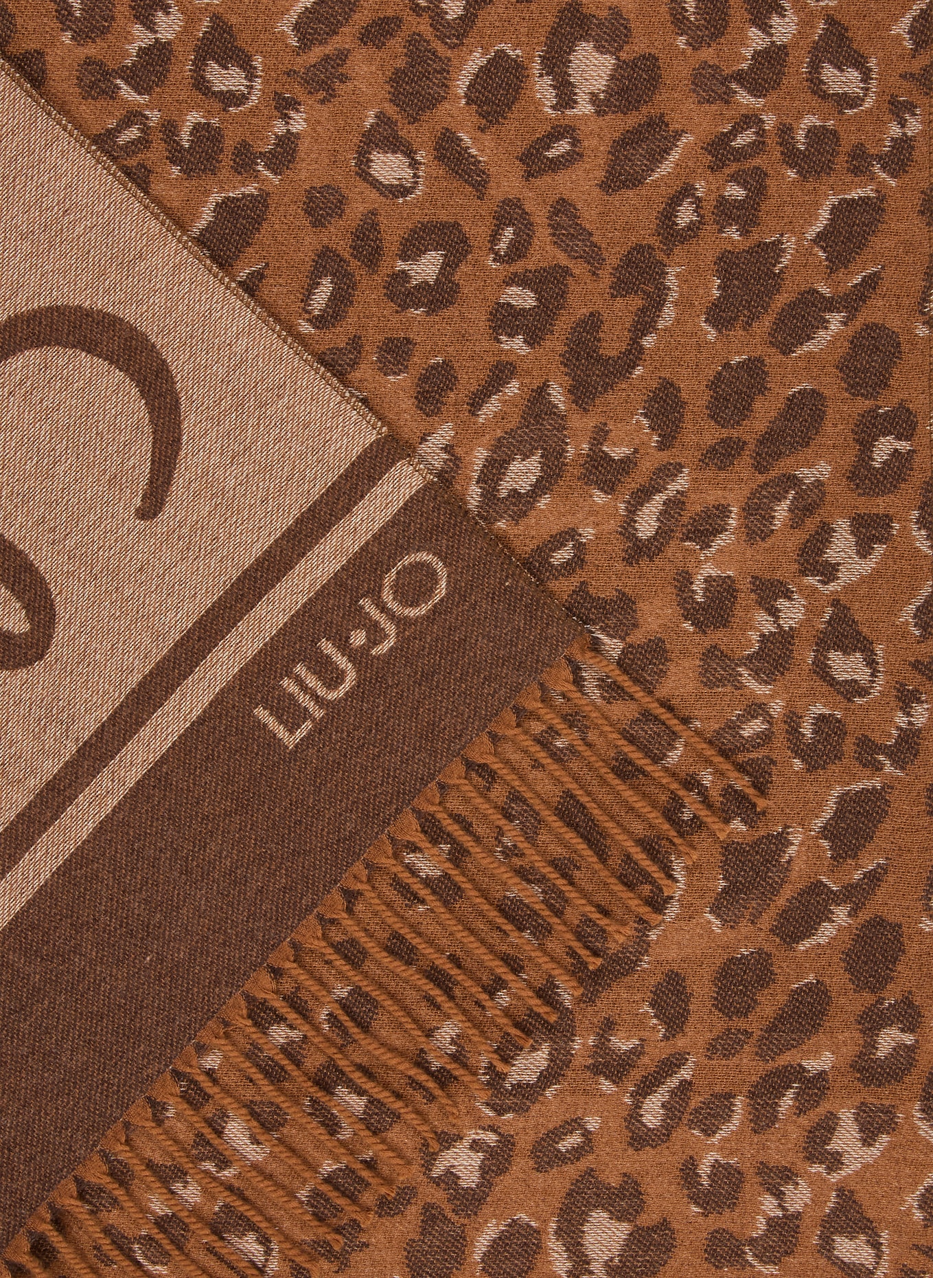 LIU JO Eșarfă: CAMEL / MARO