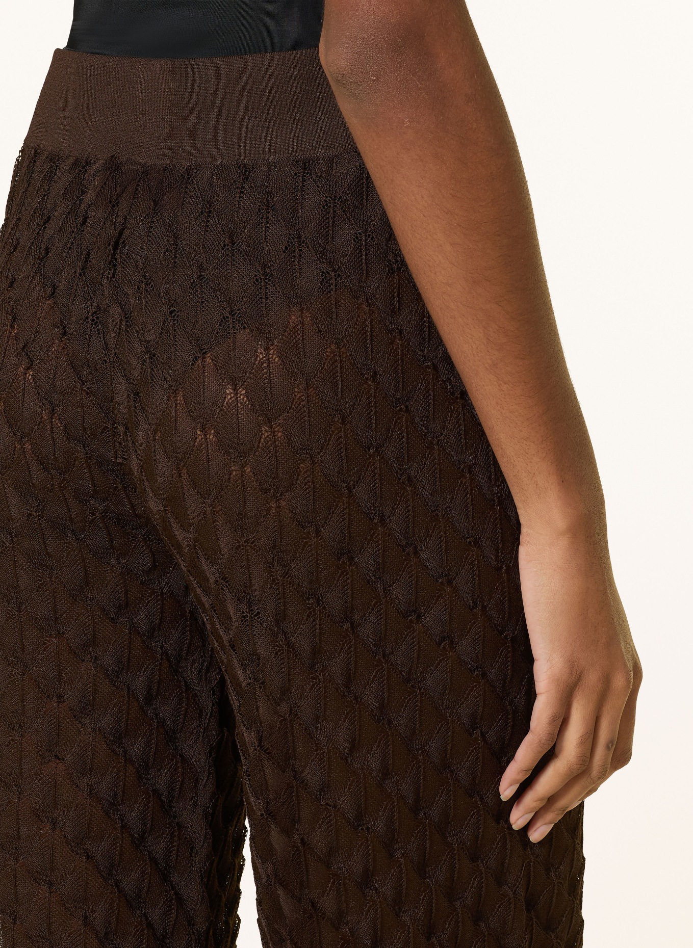 MALINA Strickhose ALISSA: DUNKELBRAUN
