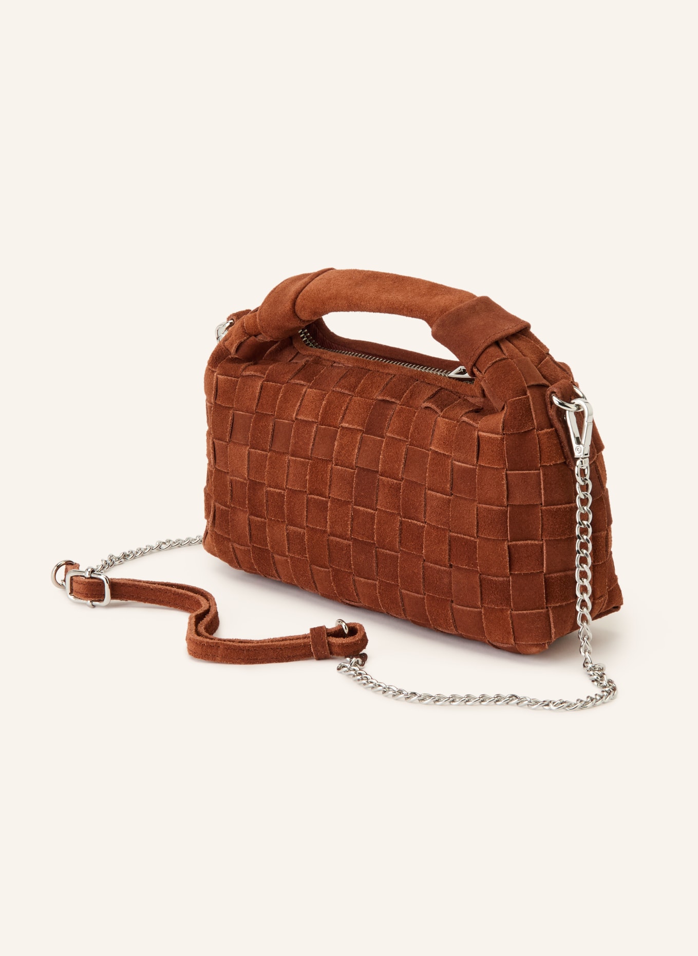 NÚNOO DANDY MINI Handbag: BROWN
