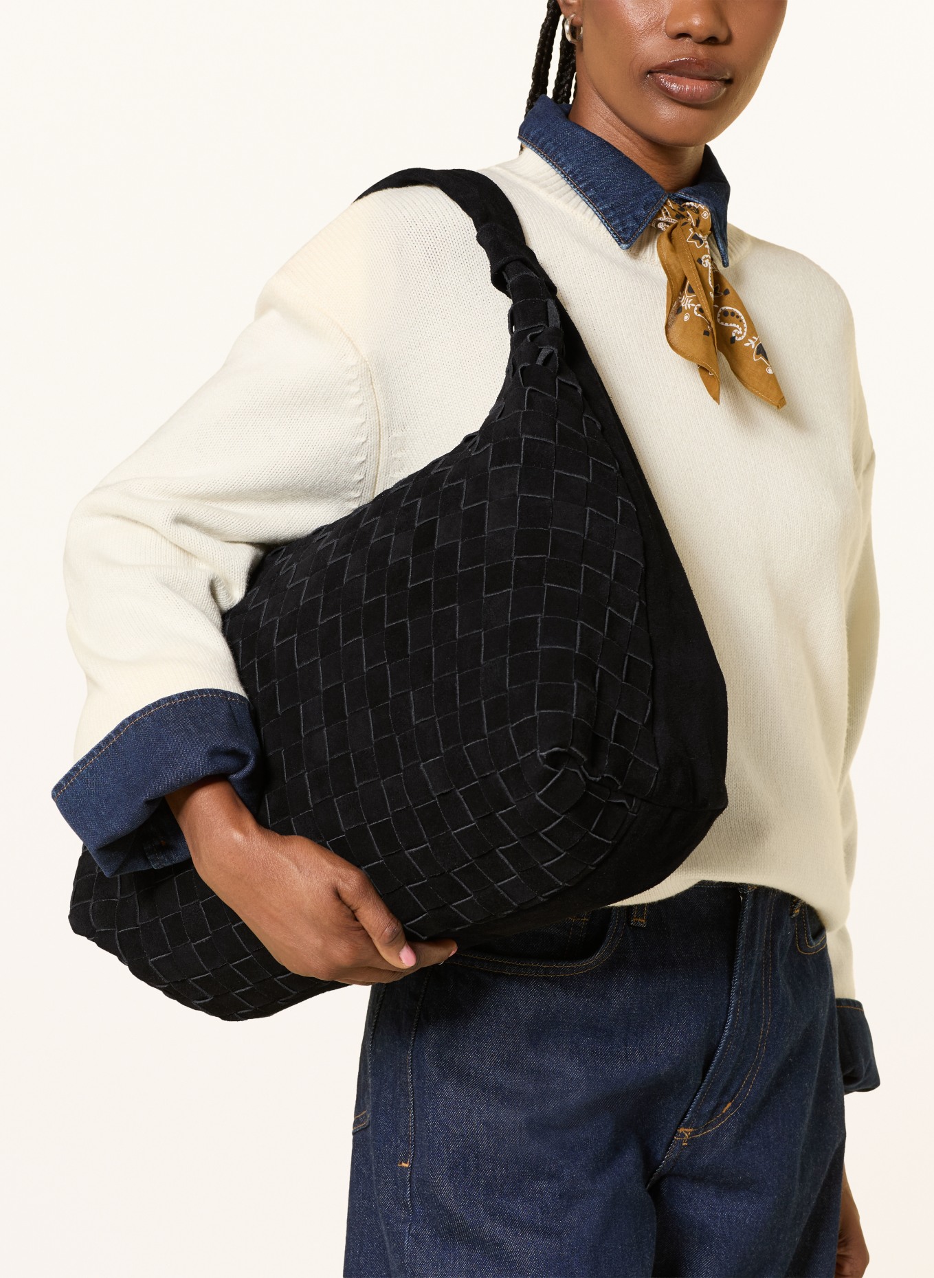 NÚNOO Sac cabas DANDY: NOIR