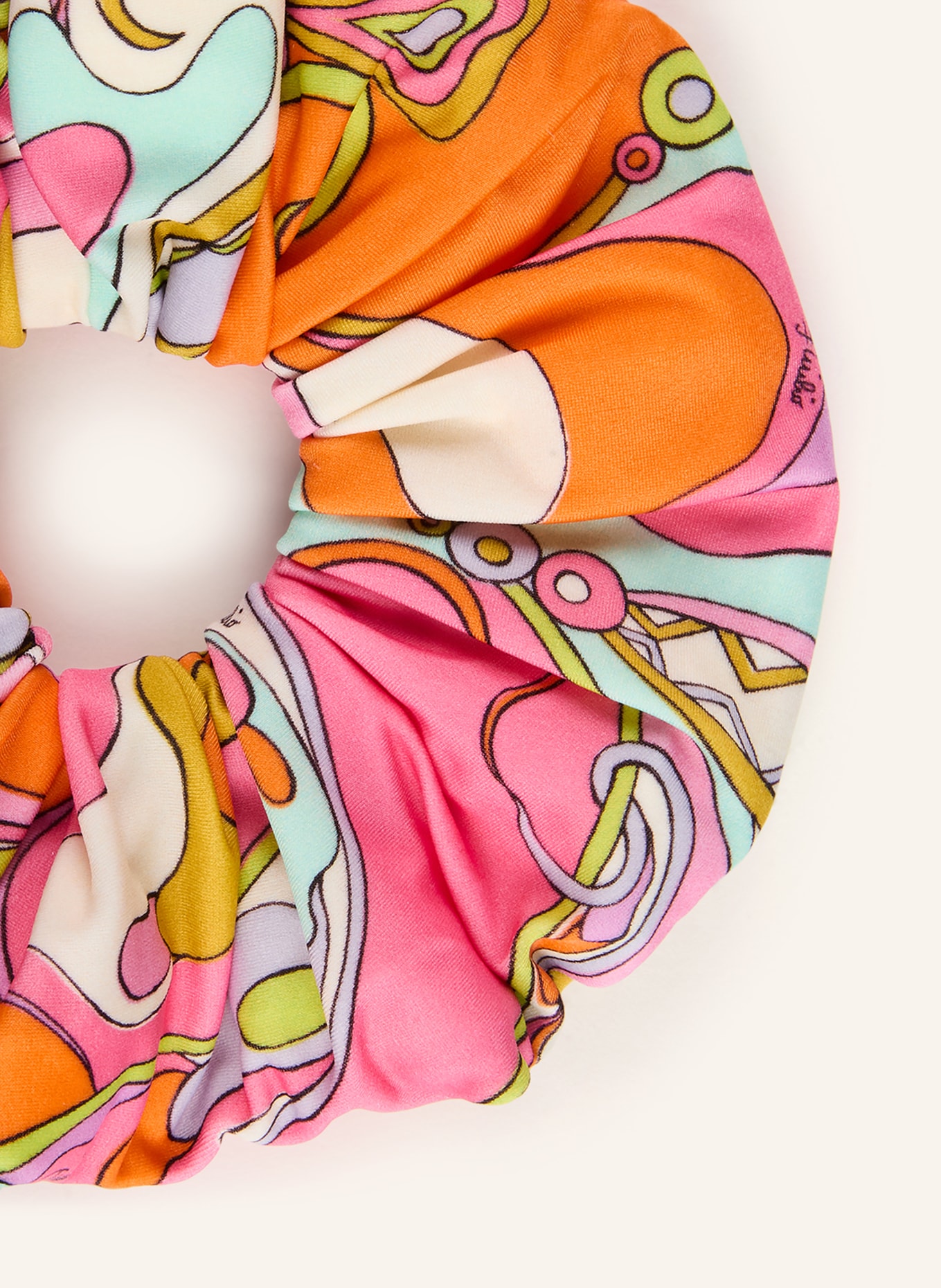 PUCCI Haargummi: ORANGE / PINK / TÜRKIS