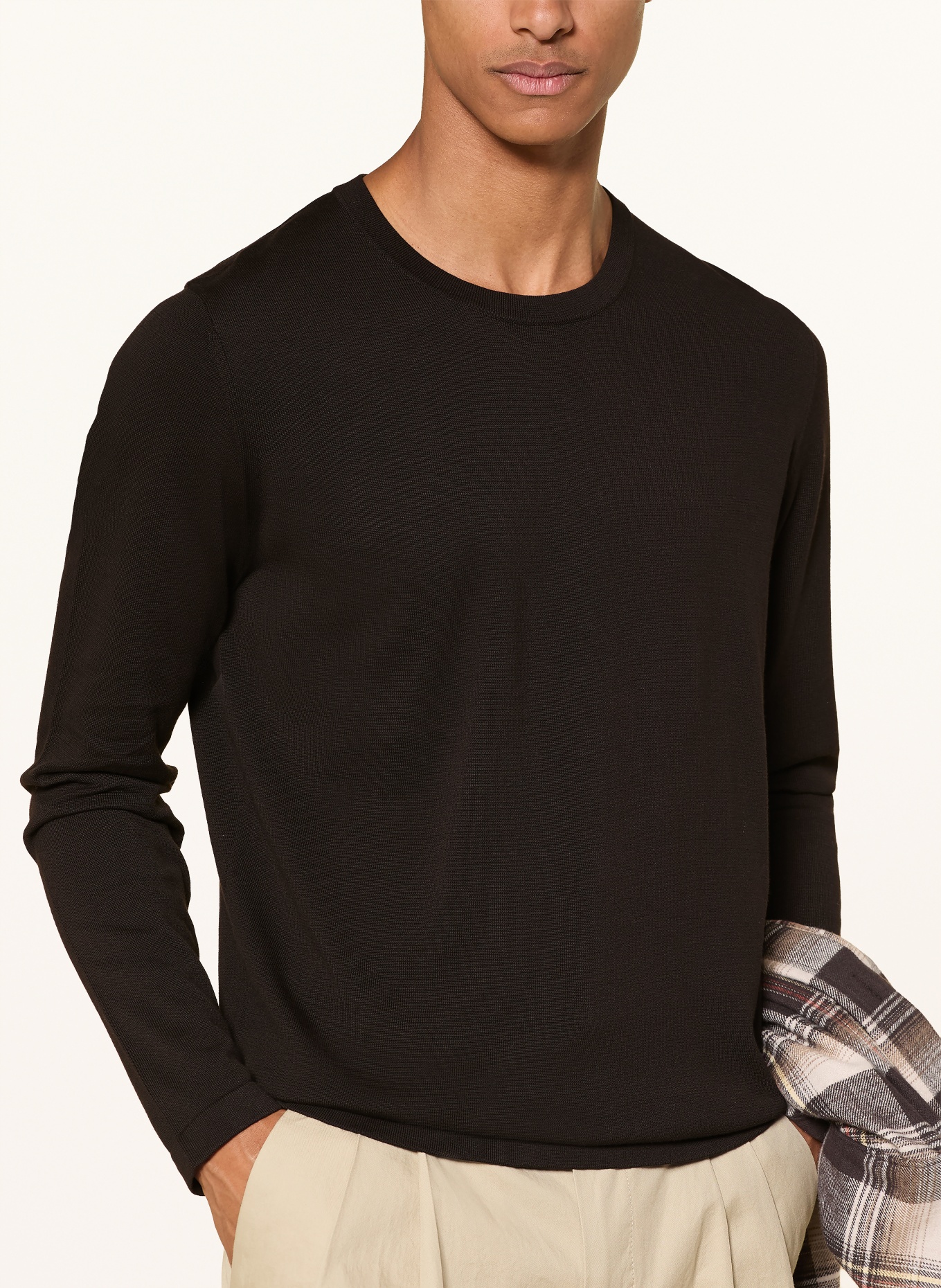 DRYKORN Pullover IRMINO: SCHWARZ