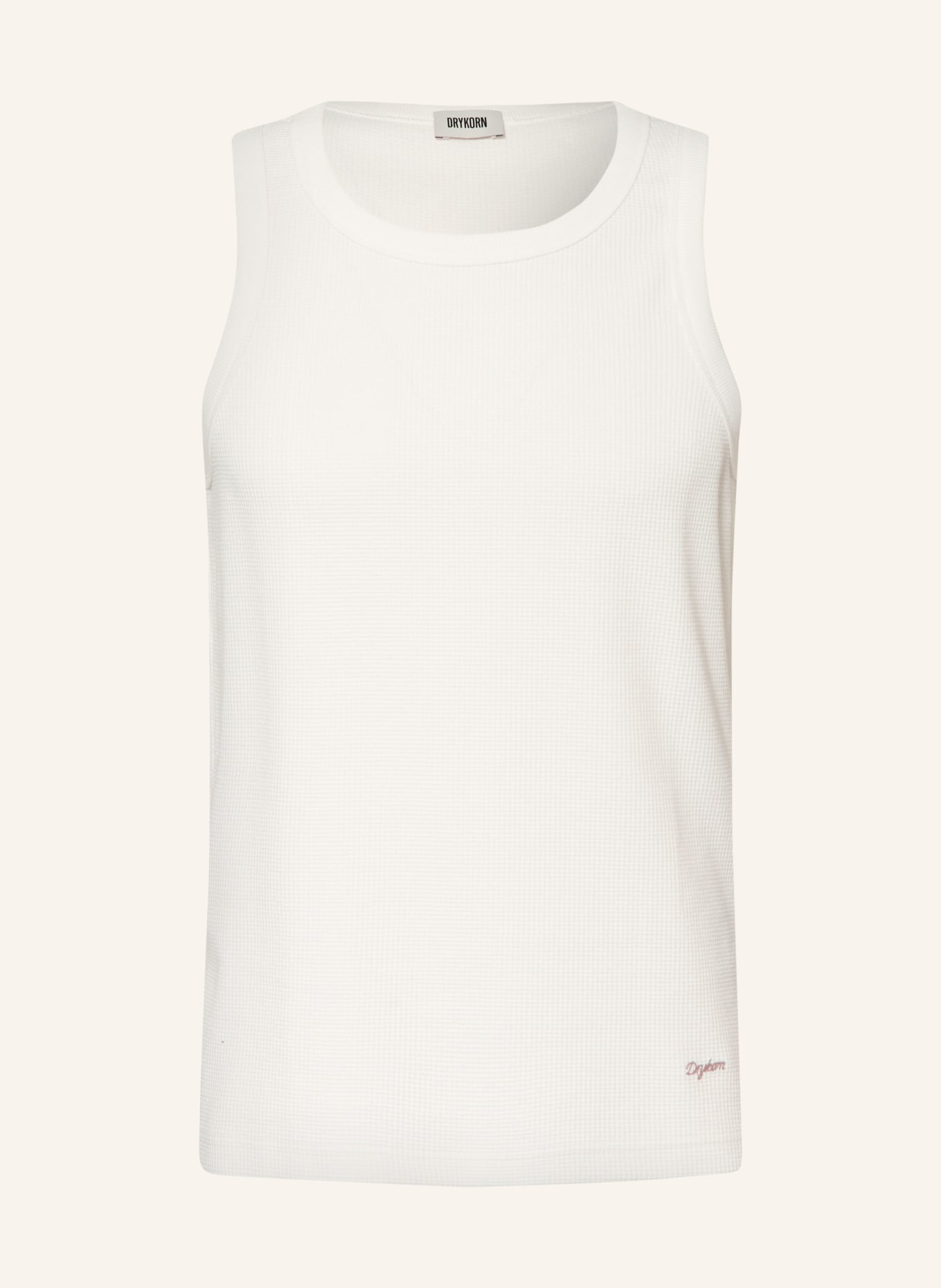 DRYKORN Tanktop NATHAN: HVID