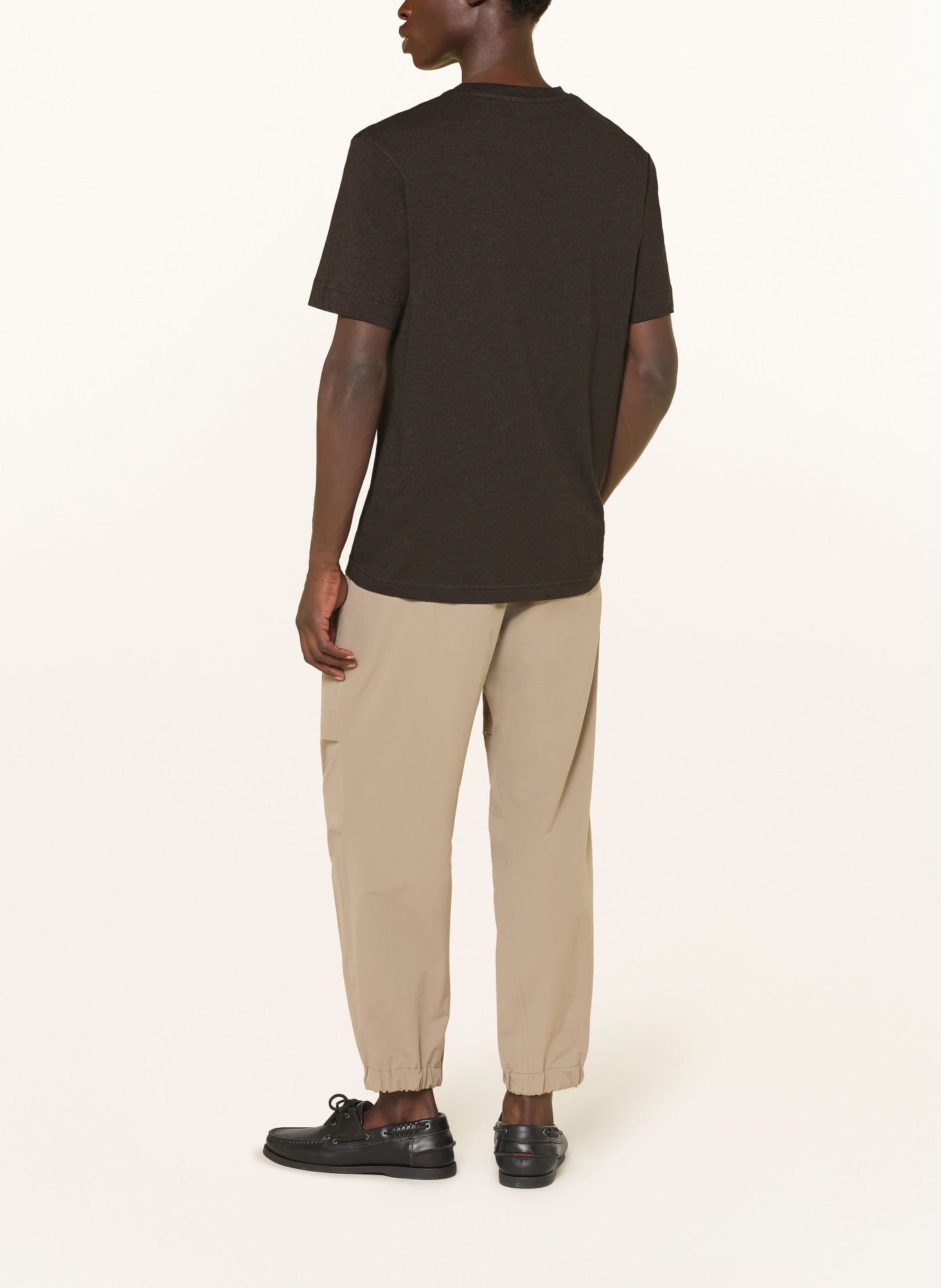 DRYKORN RAPHAEL T-shirt: DARK BROWN