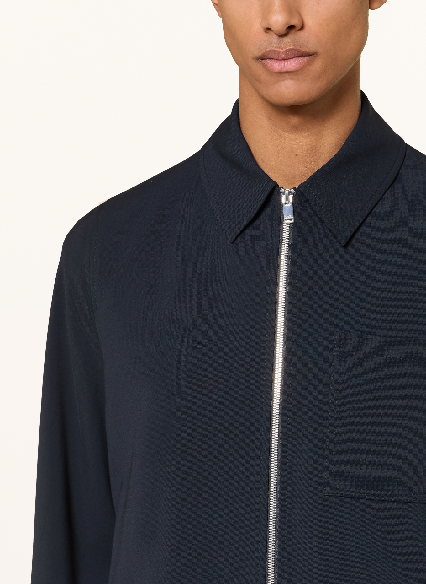 DRYKORN Overjacket JERSON: DUNKELBLAU