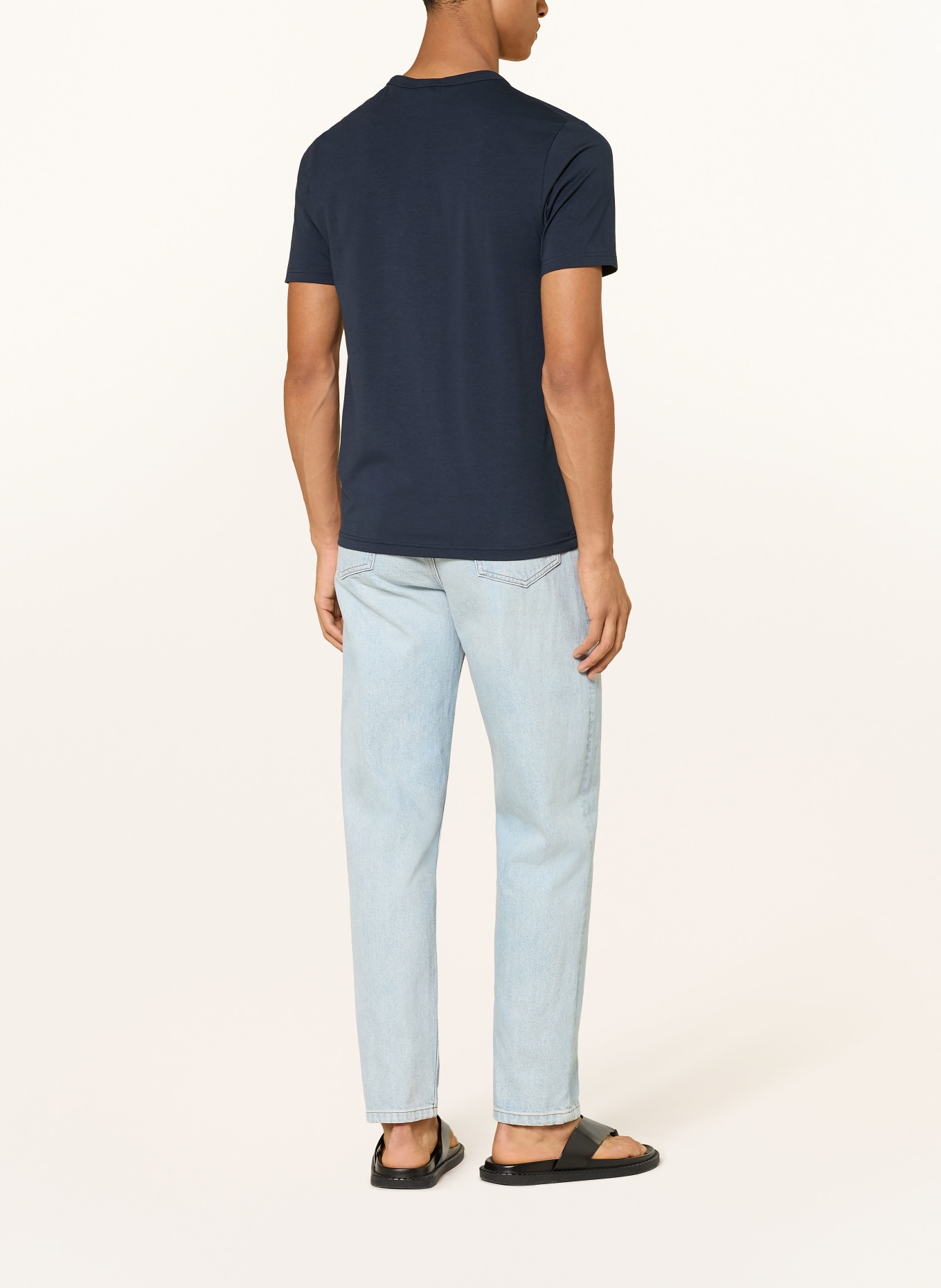 DRYKORN Tricou JULIENO: ALBASTRU ÎNCHIS