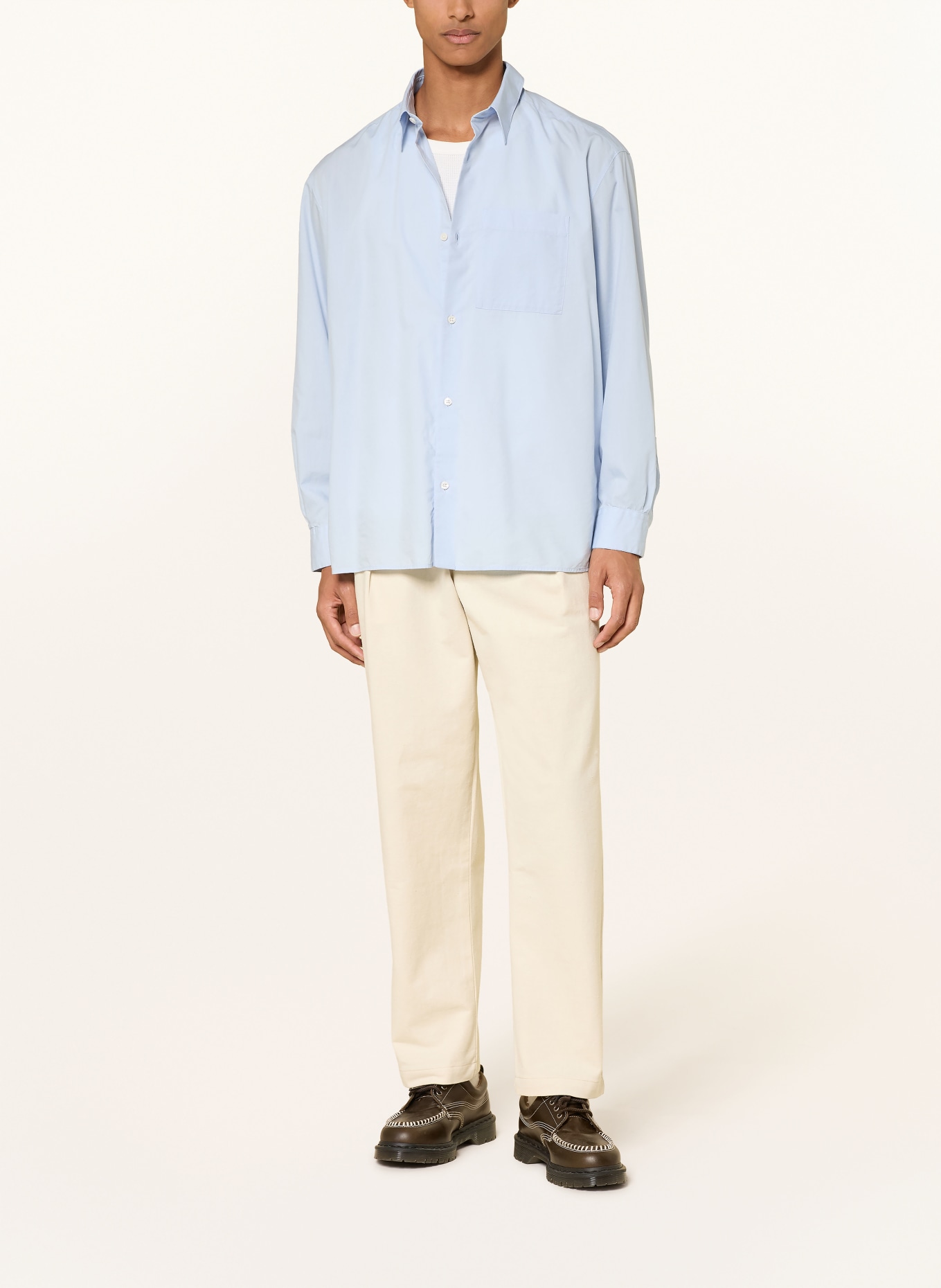 DRYKORN Overhemd BAUNT Comfort Fit: LICHTBLAUW