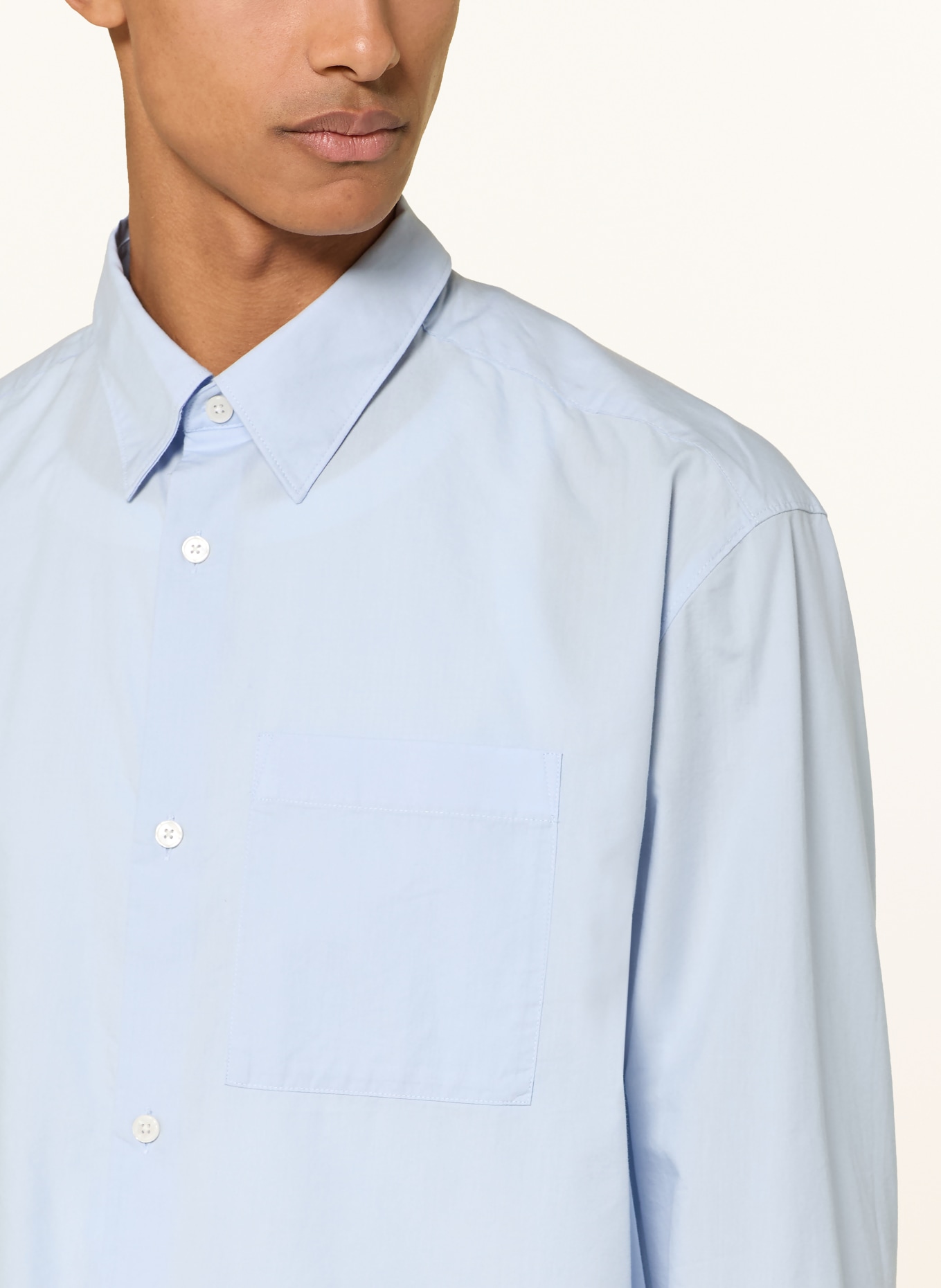 DRYKORN Overhemd BAUNT Comfort Fit: LICHTBLAUW