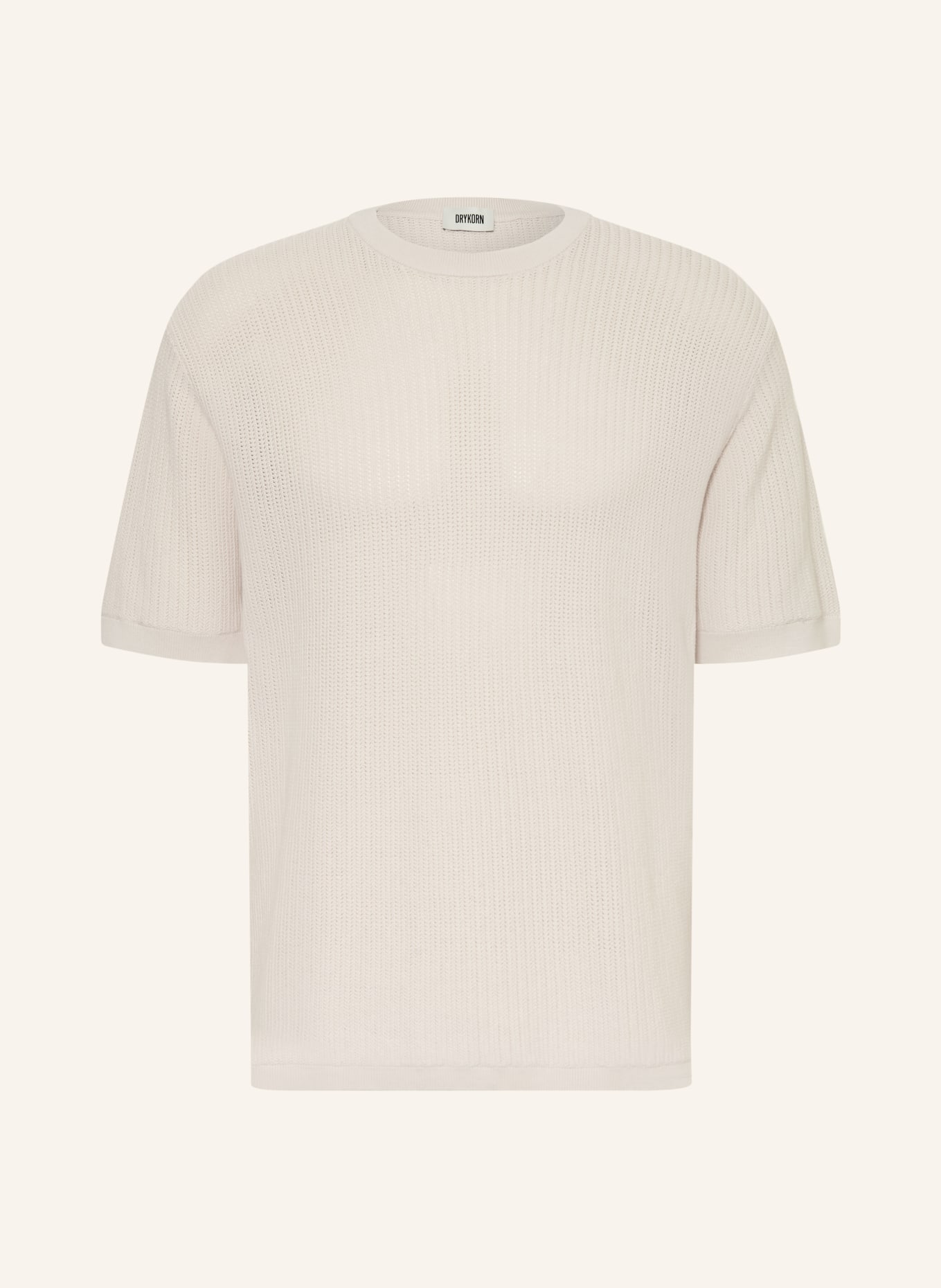DRYKORN Gebreid shirt: ECRU