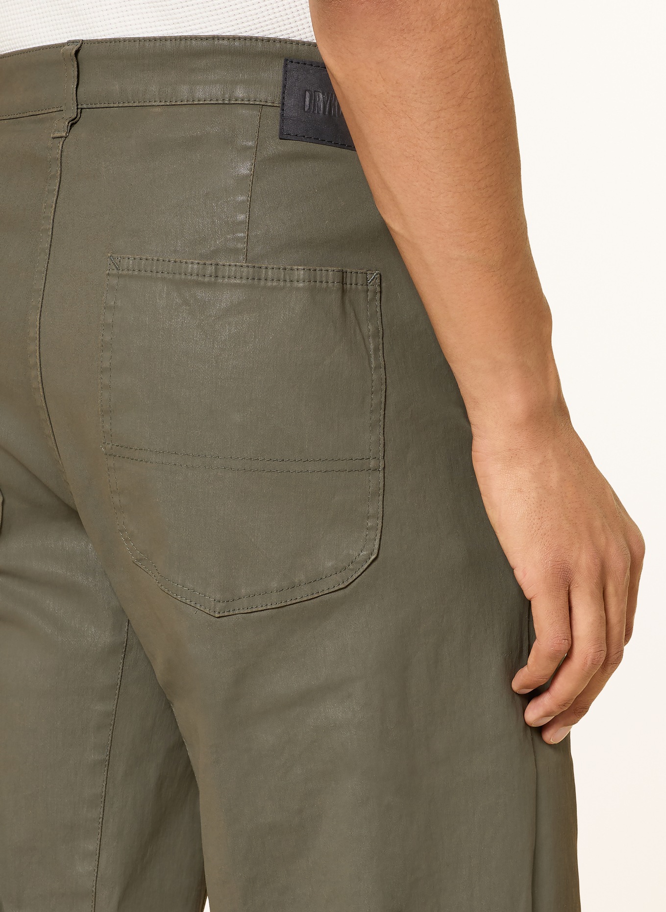 DRYKORN Chino GONAGO Regular Fit: GRÖN