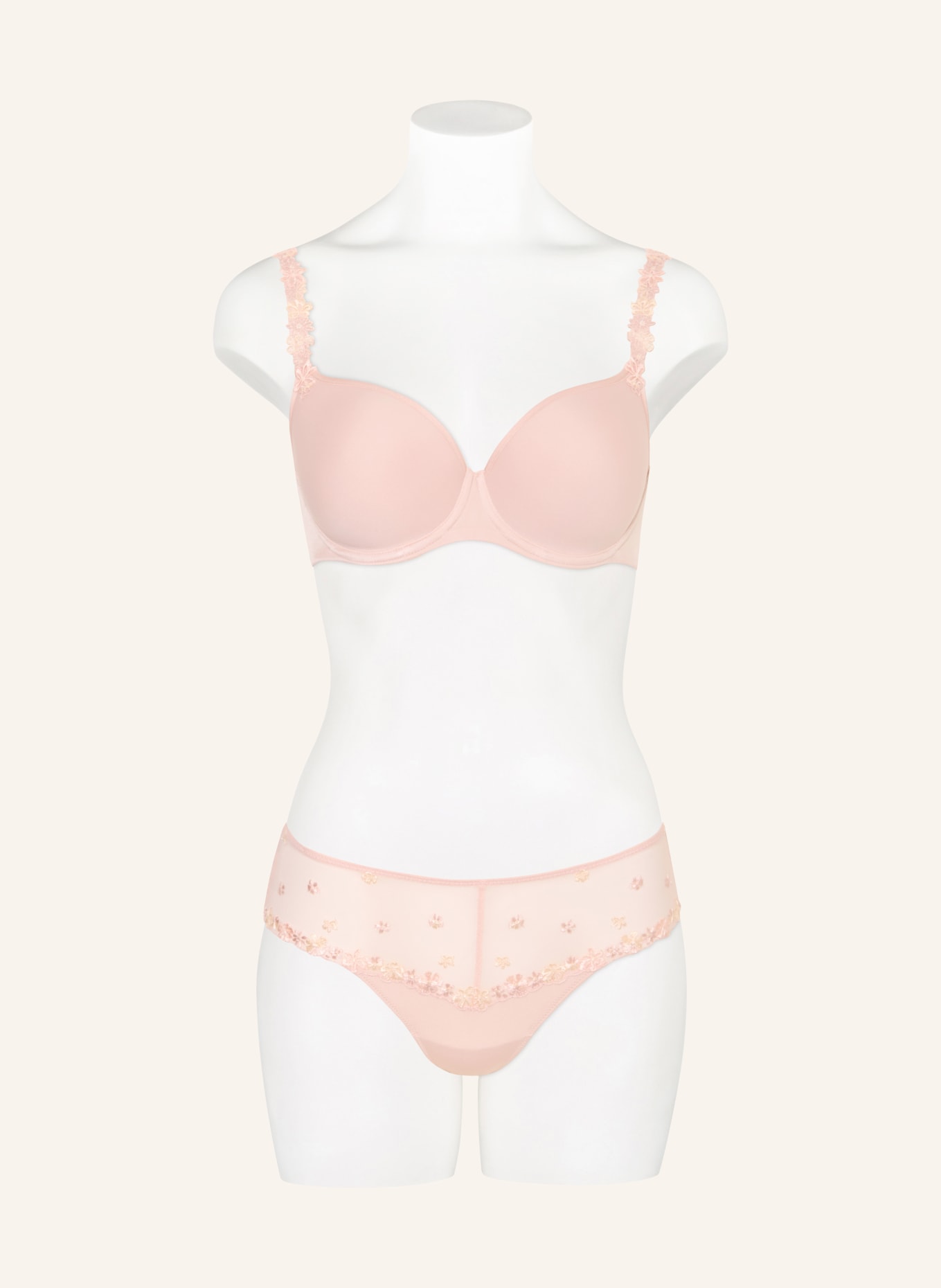 mey Panty Serie PRETTY JOAN mit Glitzergarn: HELLROSA