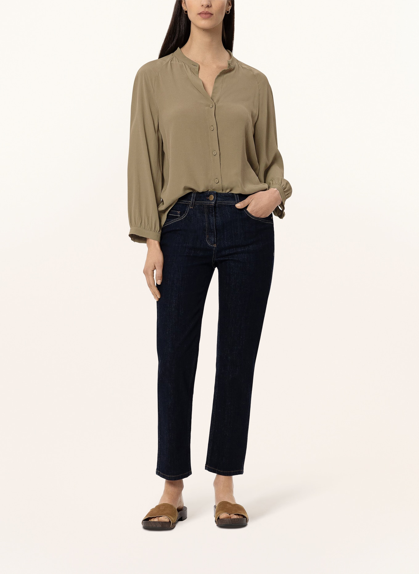 LUISA CERANO blůza: KHAKI