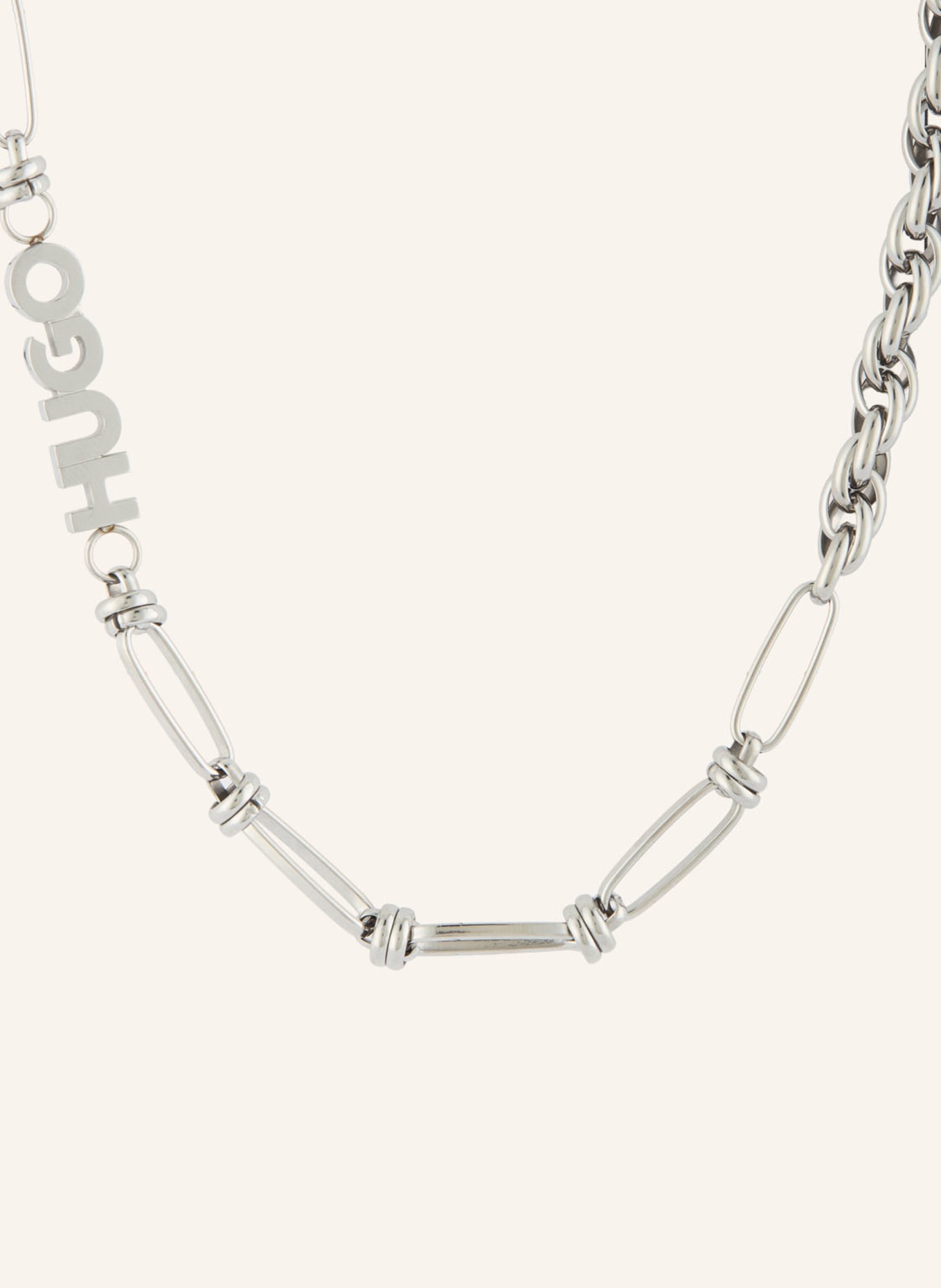 HUGO MIXCHAIN Necklace: SILVER
