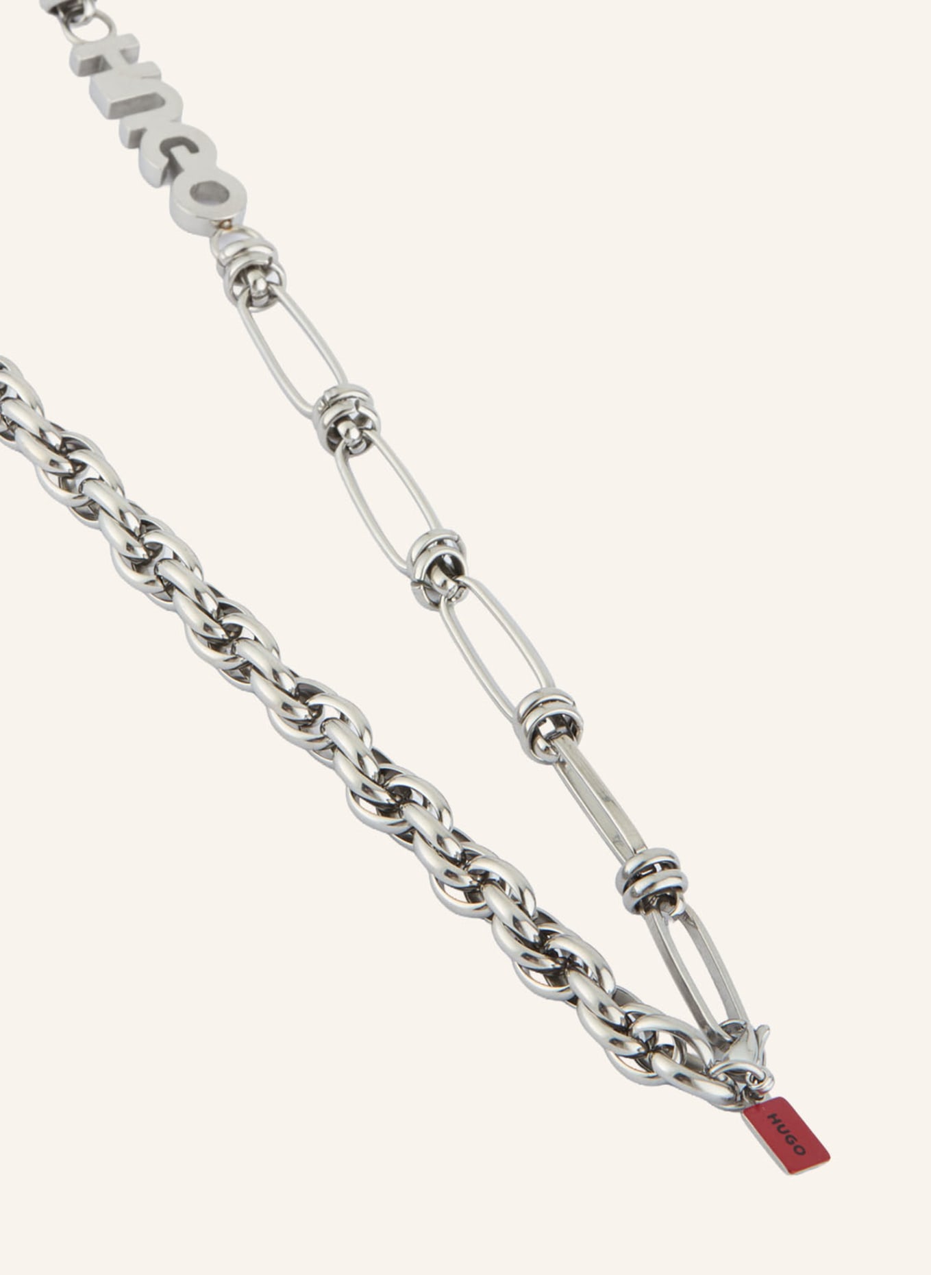 HUGO MIXCHAIN Necklace: SILVER
