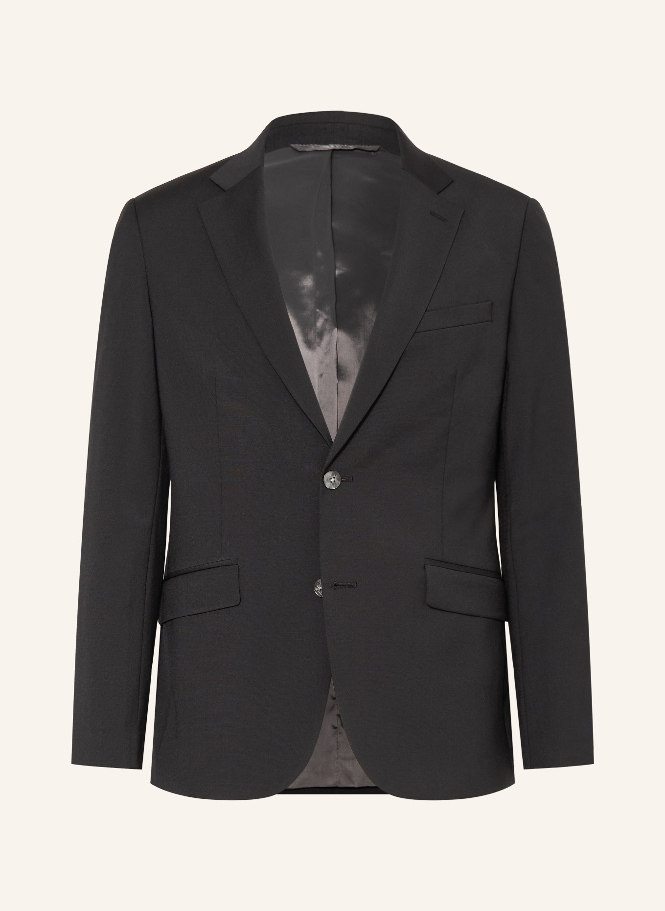 PAUL Sacou de costum Slim Fit: 790 BLACK