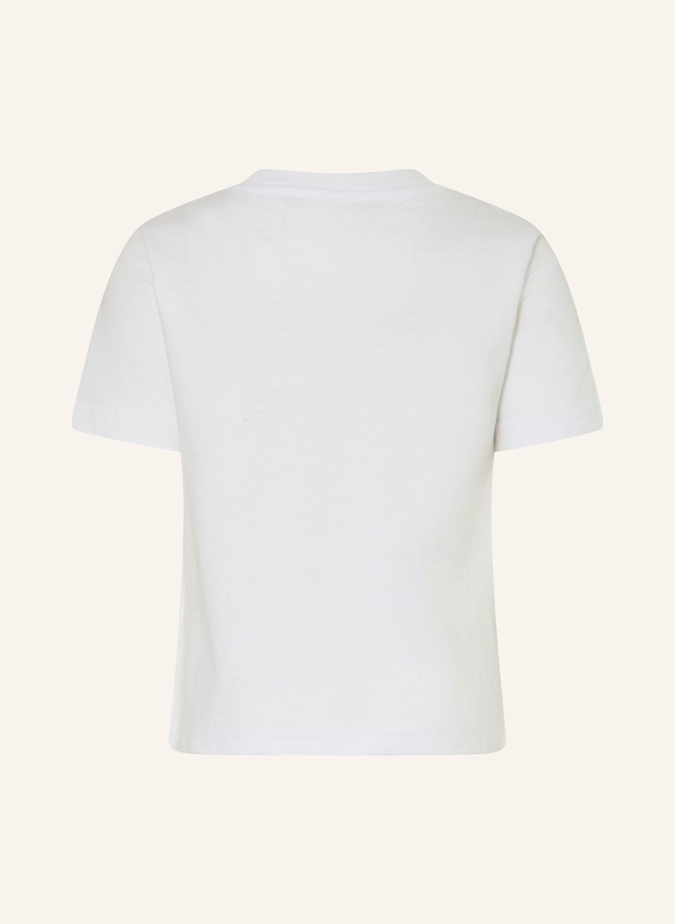 POLO RALPH LAUREN T-shirt: HVID / LYSEBRUN / BLÅ
