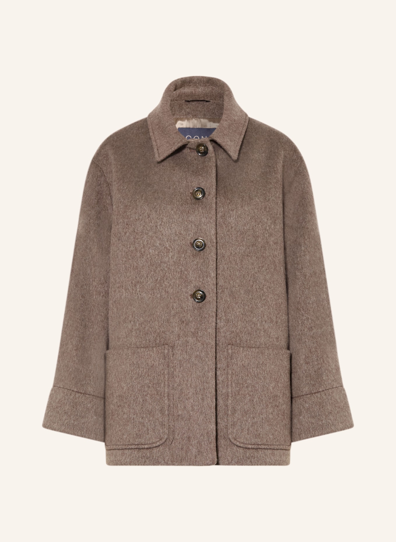 ICONS CINZIA ROCCA Peacoat: TAUPE