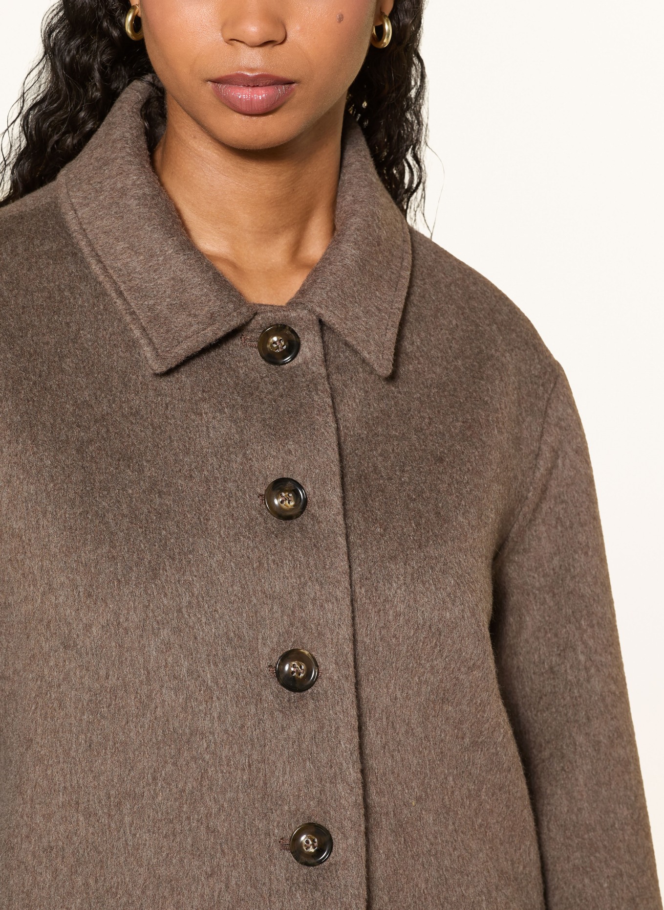 ICONS CINZIA ROCCA Peacoat: TAUPE